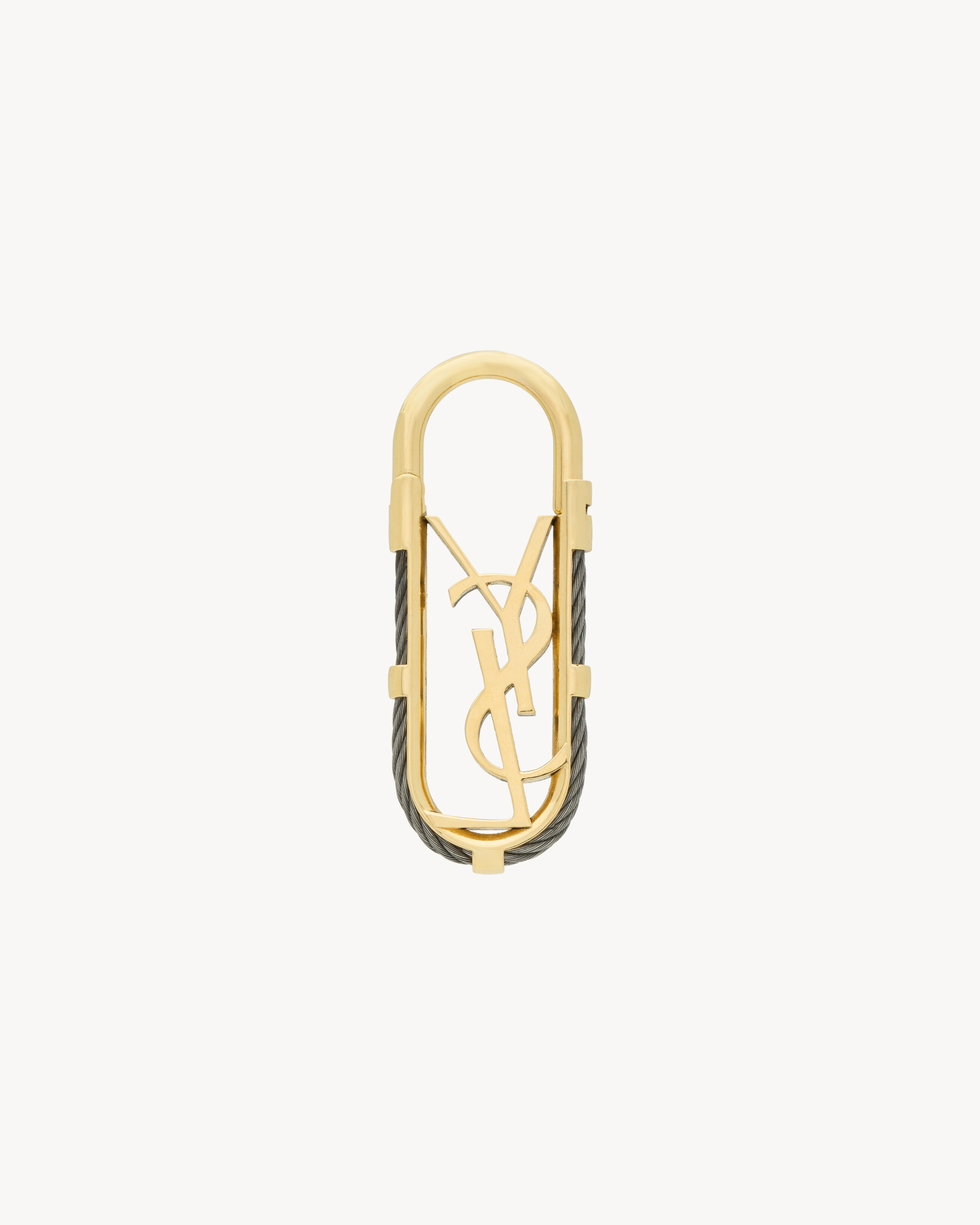 CASSANDRE cable key ring in metal