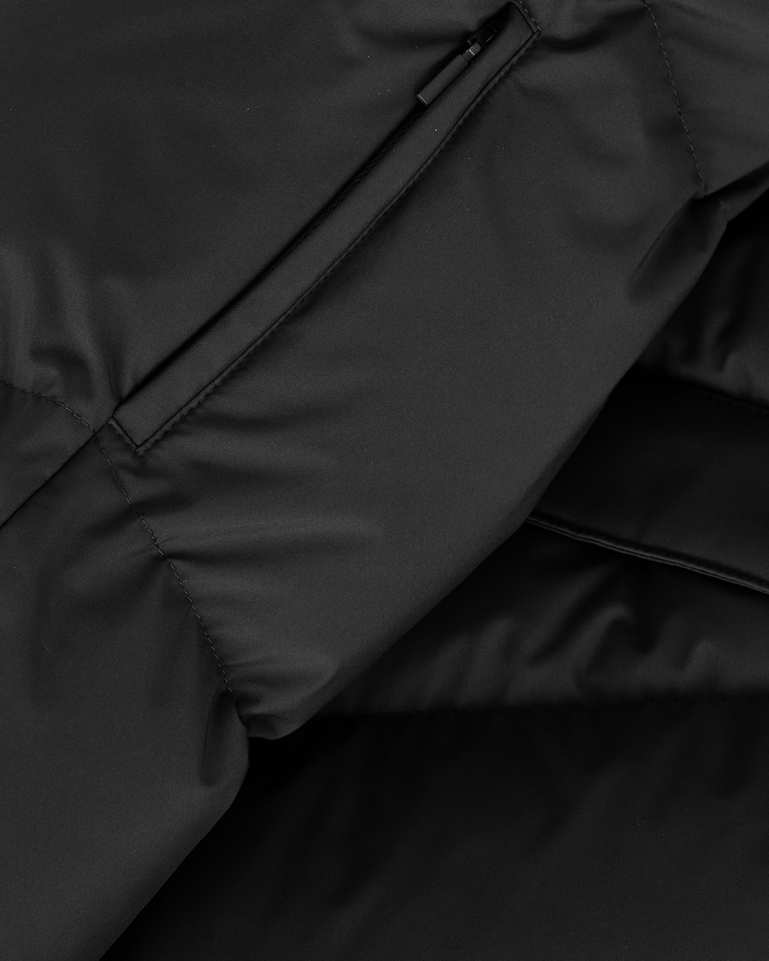 발수 캔버스 소재 다운 퍼퍼 재킷