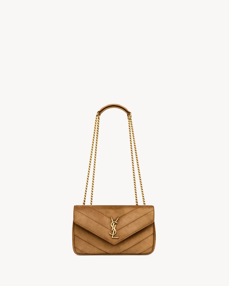 LOULOU small in MATELASSÉ suede