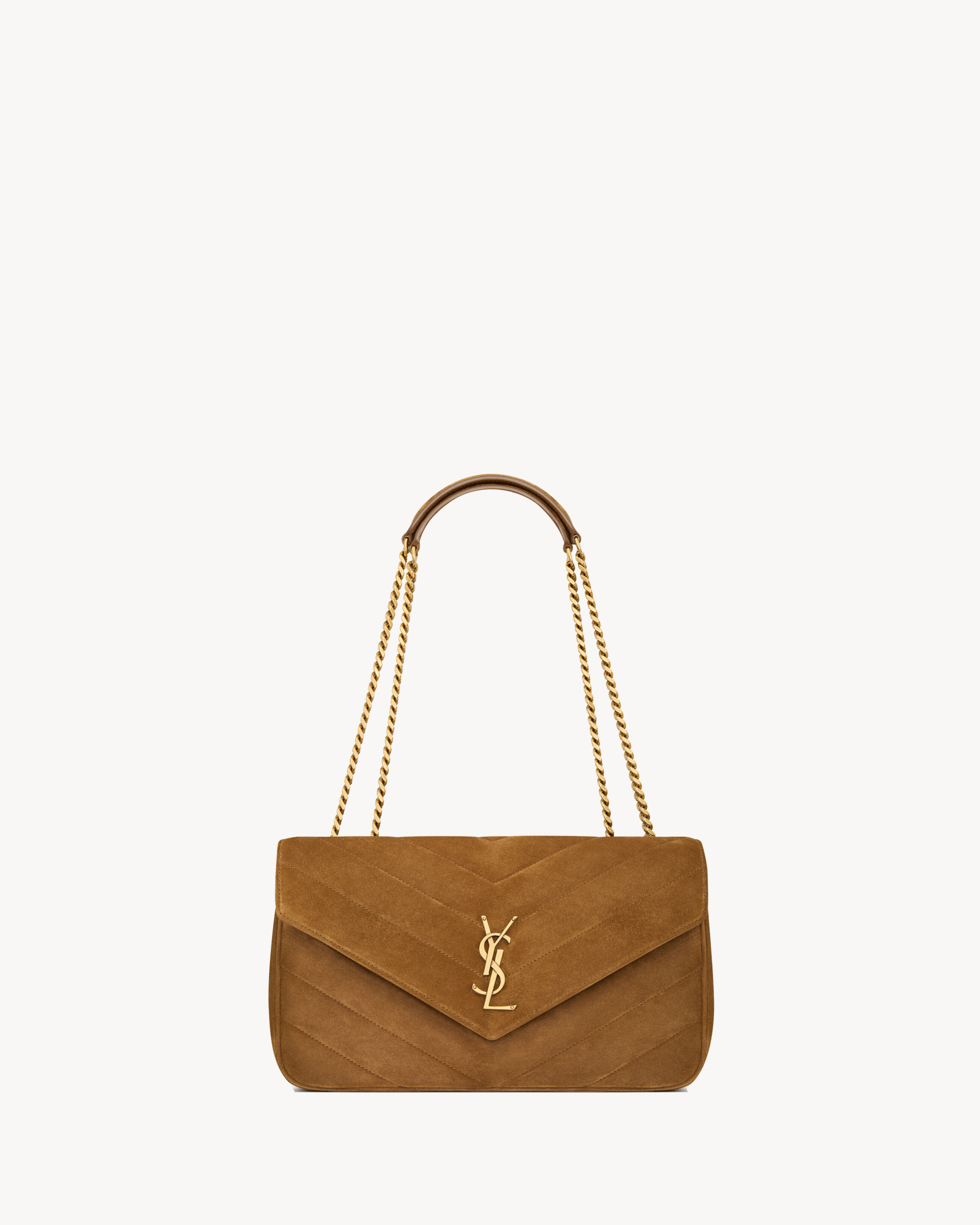 LOULOU medium in MATELASSÉ suede