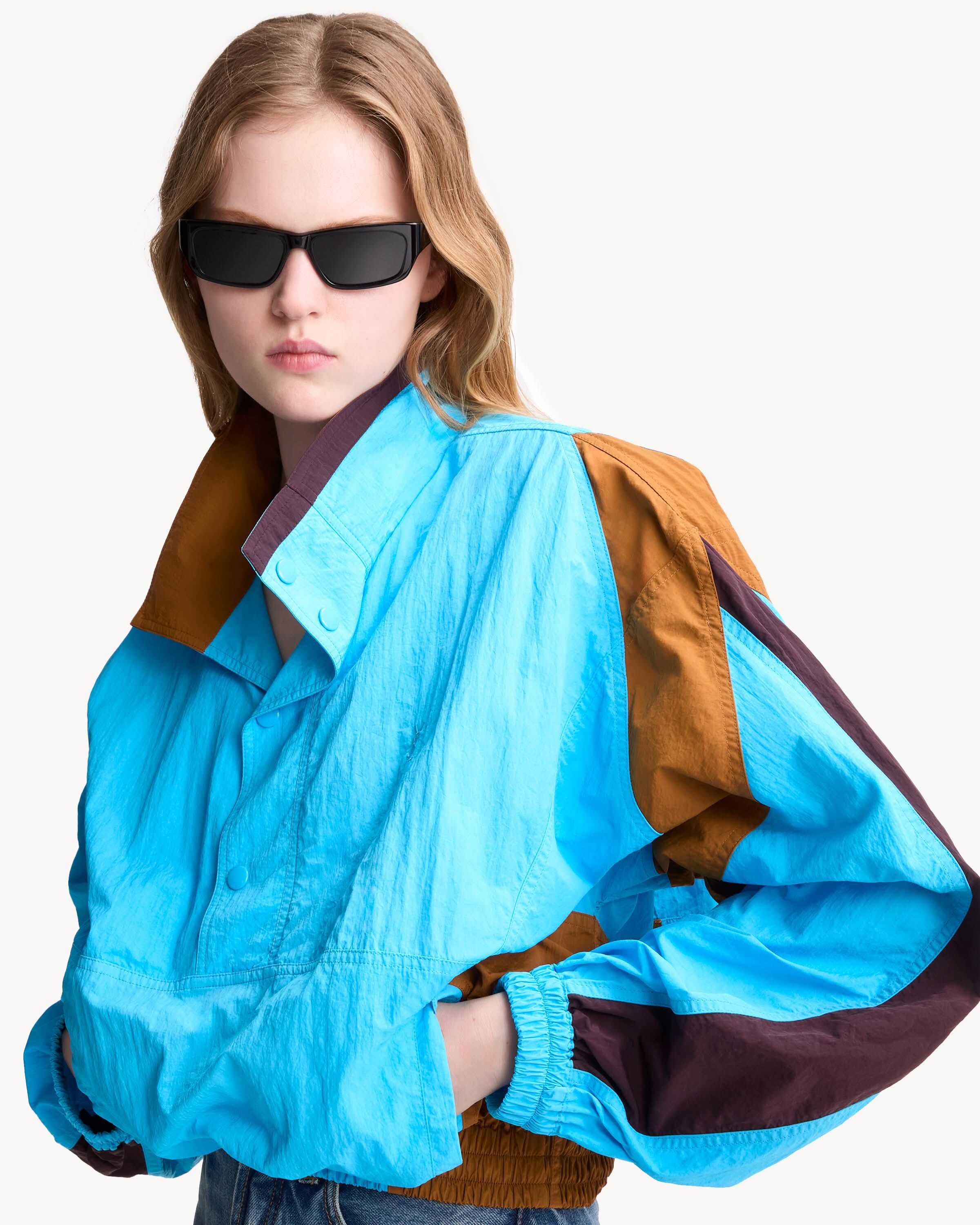 CASSANDRE windbreaker in nylon faille
