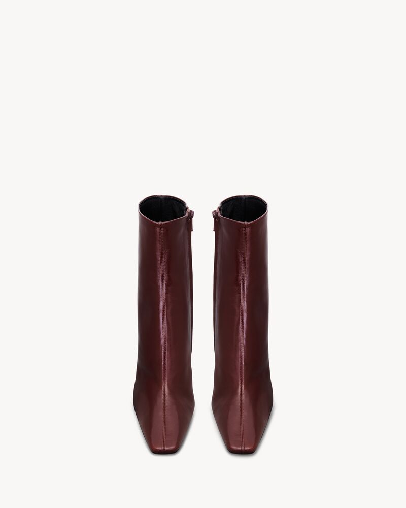 JILL booties in smooth leather