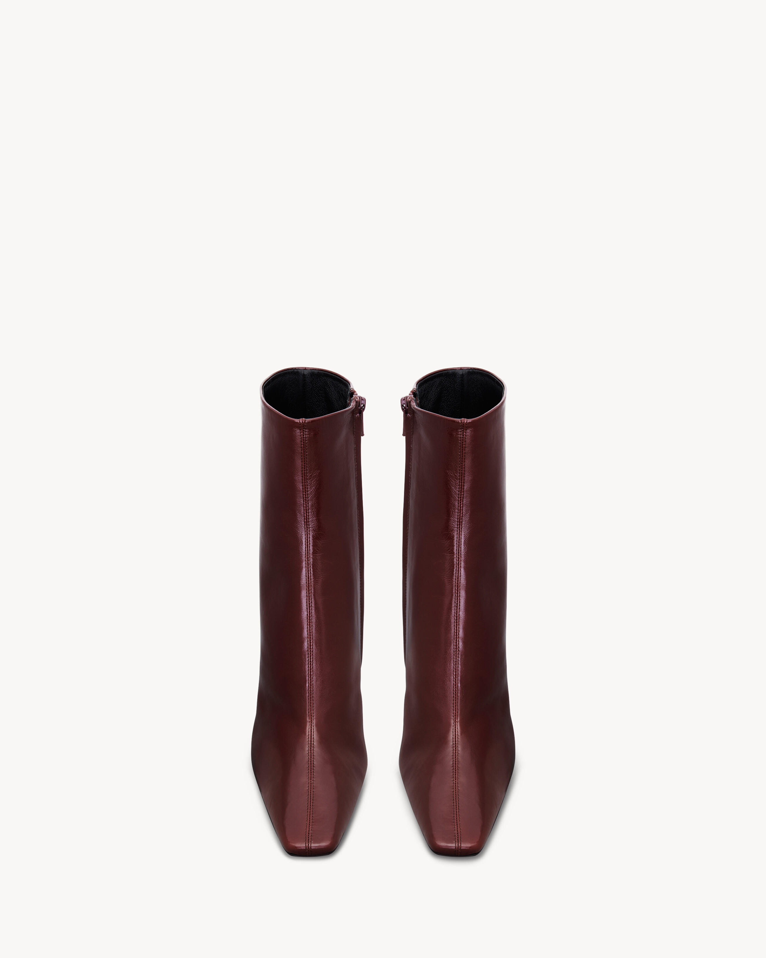 JILL booties in smooth leather