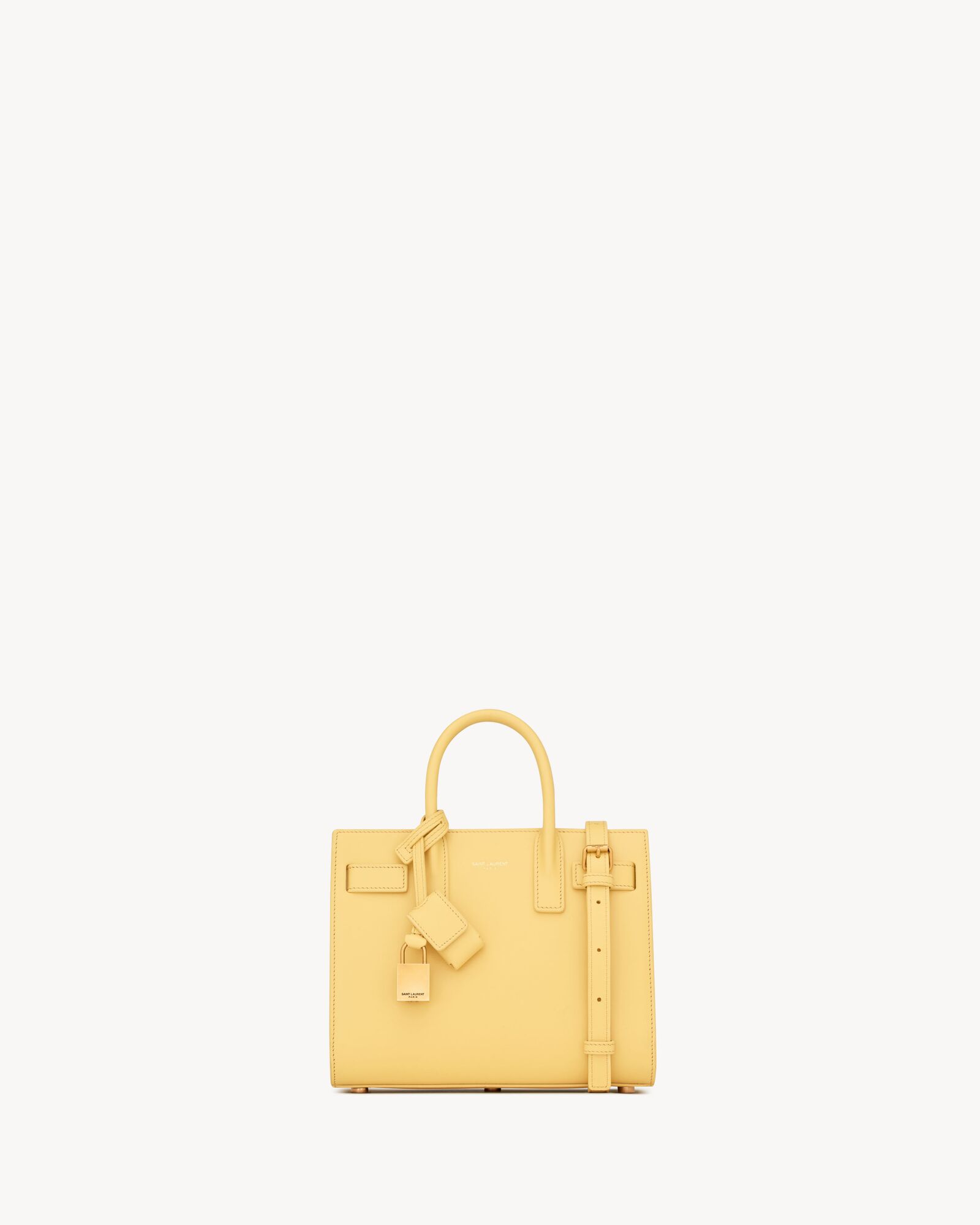 SAC DE JOUR in smooth leather – NANO — 39203502G9W7555