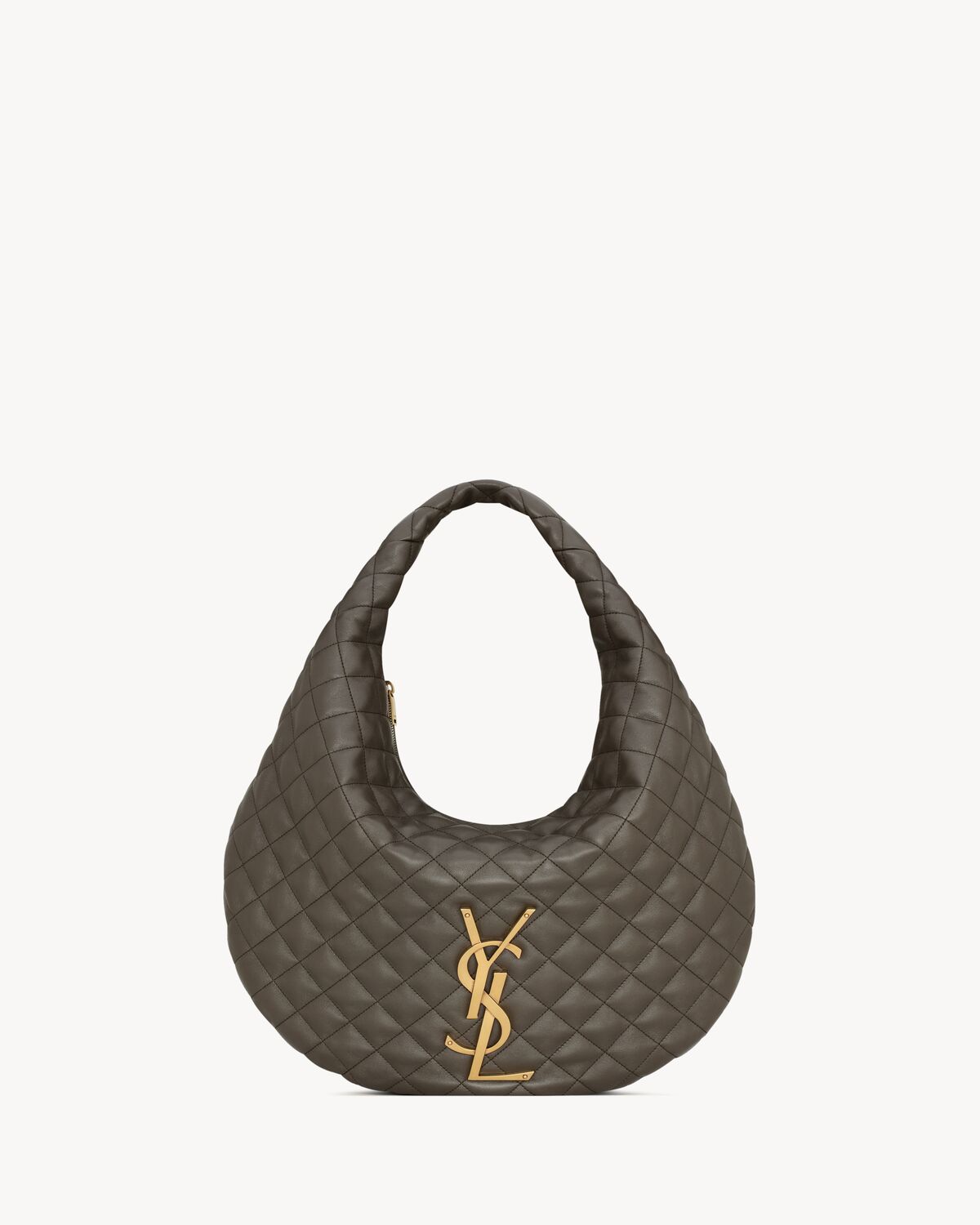 Bolso ICARE estilo hobo en napa acolchada ALMIZCLE LIGERO