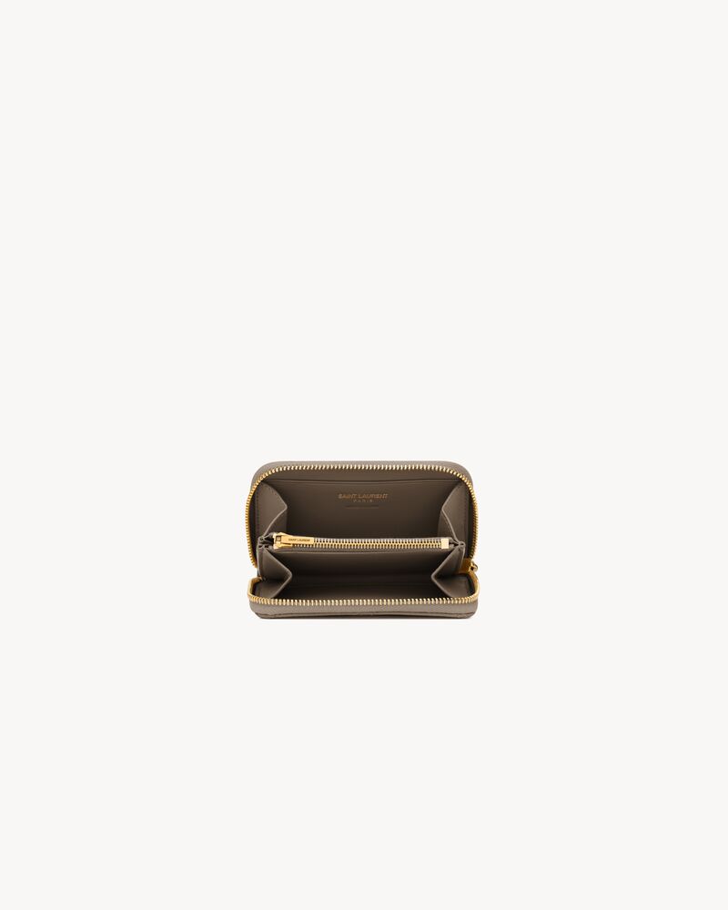 CASSANDRE BIJOU change purse in GRAIN DE POUDRE leather