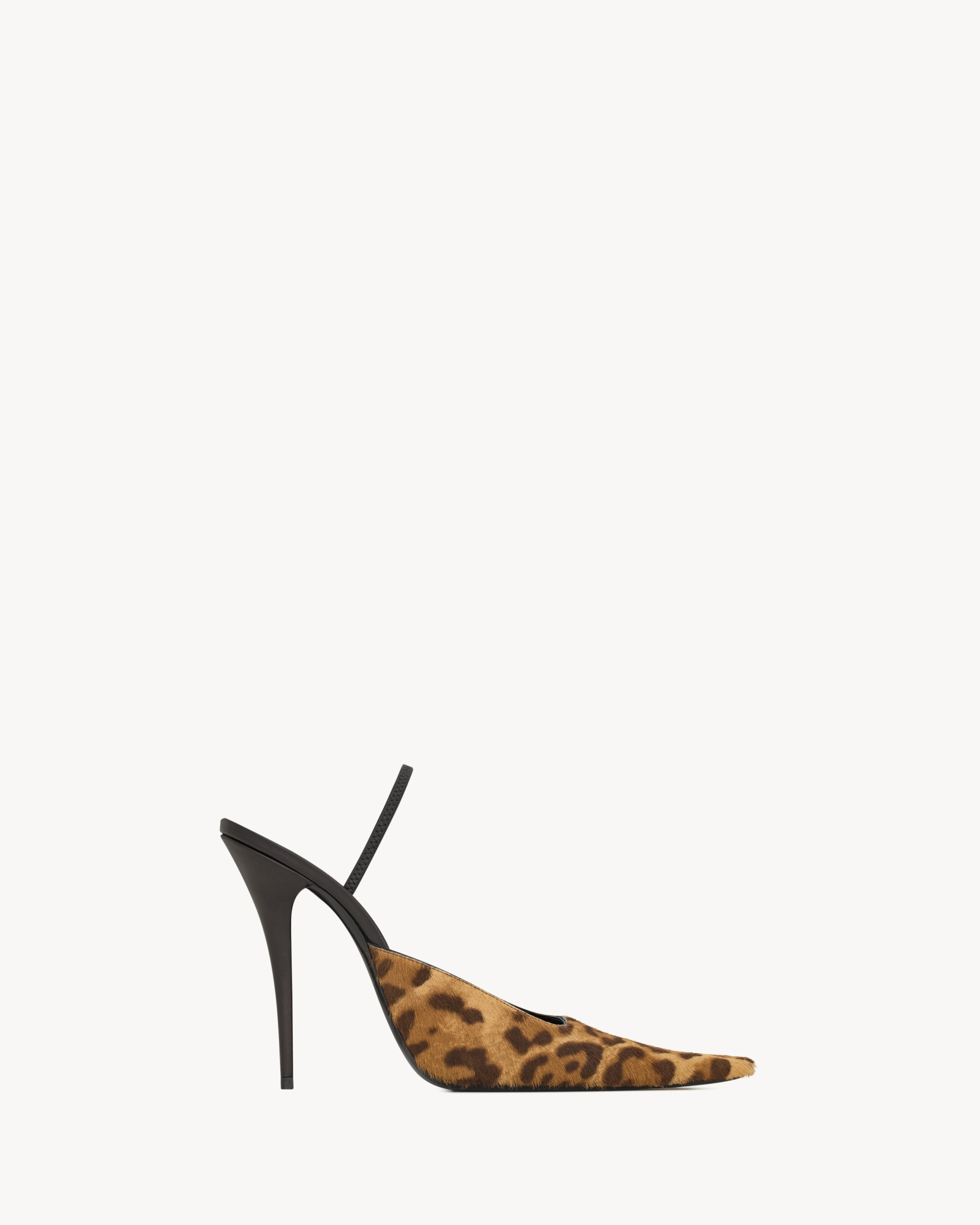 TUILERIES slingback pumps in pony hair leather