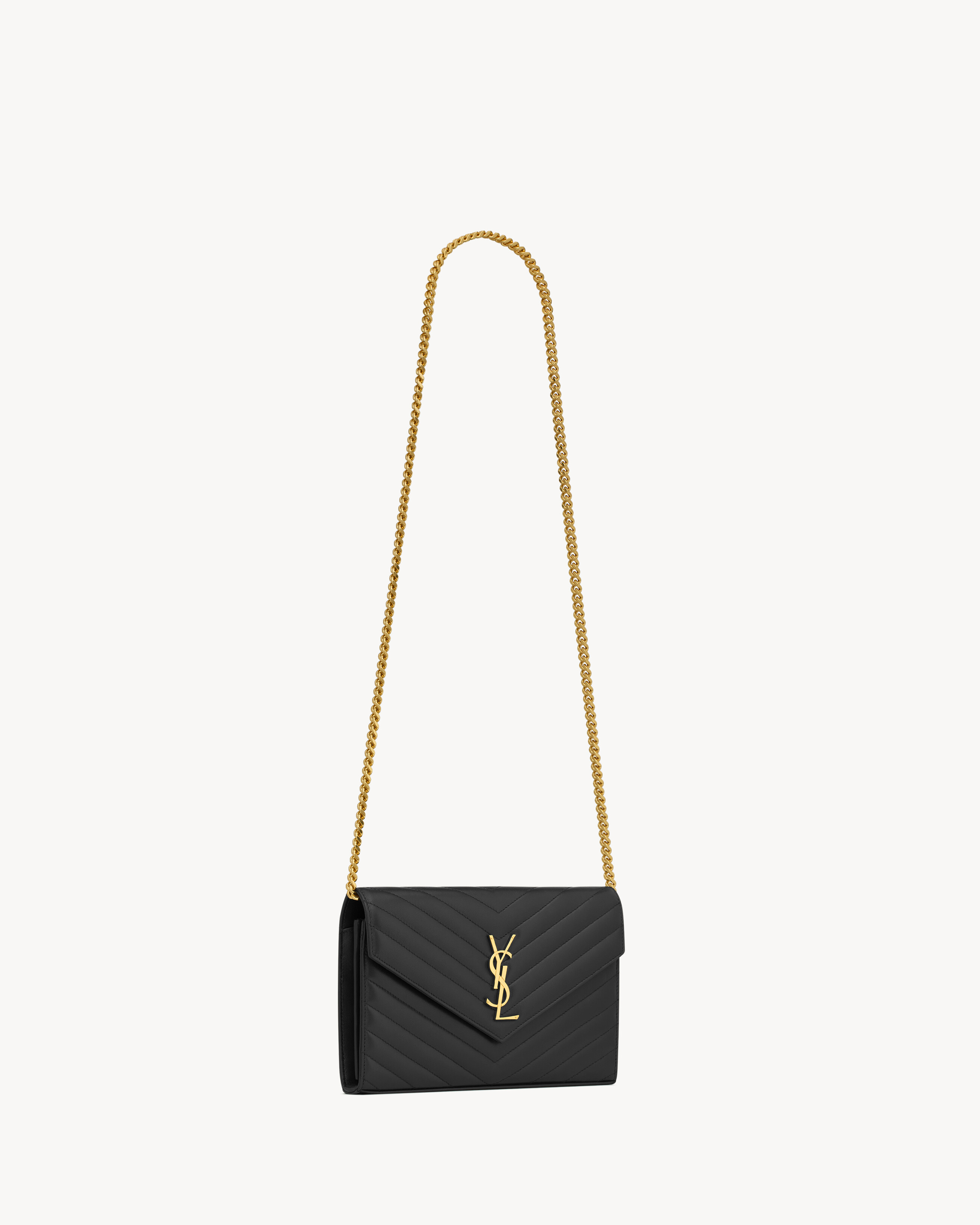 CASSANDRE CHAIN WALLET EN CUIR D'AGNEAU