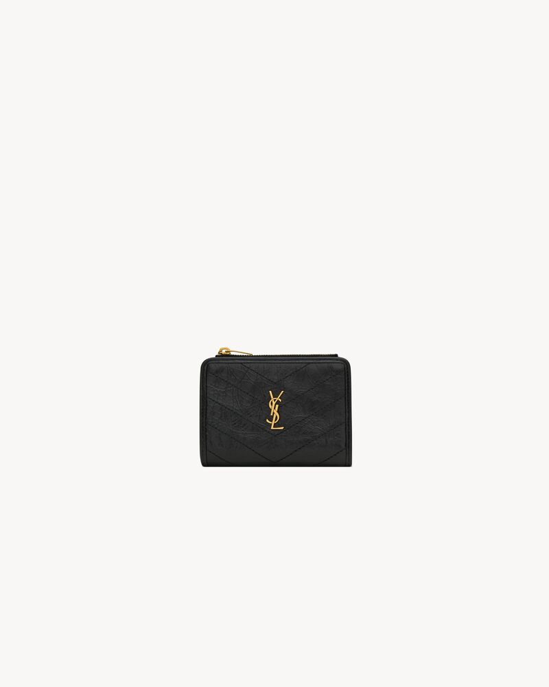 NIKI bi-fold wallet in vintage leather