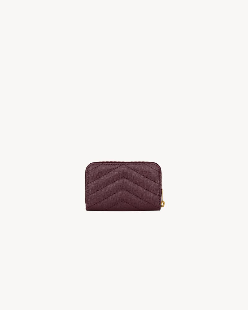 CASSANDRE change purse in GRAIN DE POUDRE leather
