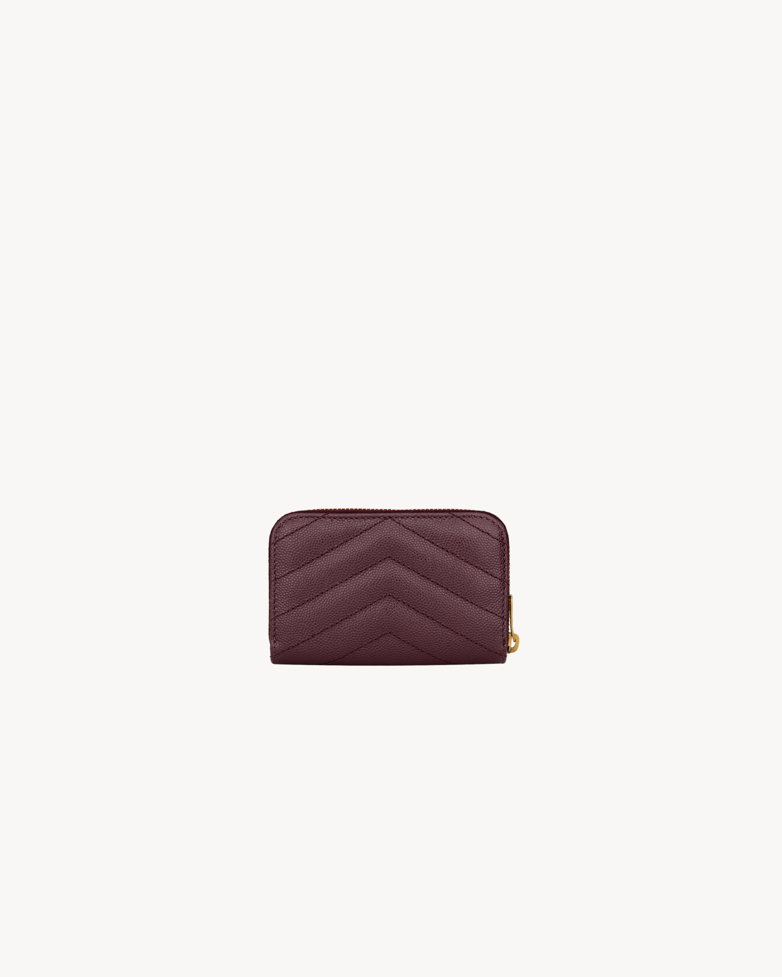 CASSANDRE change purse in GRAIN DE POUDRE leather