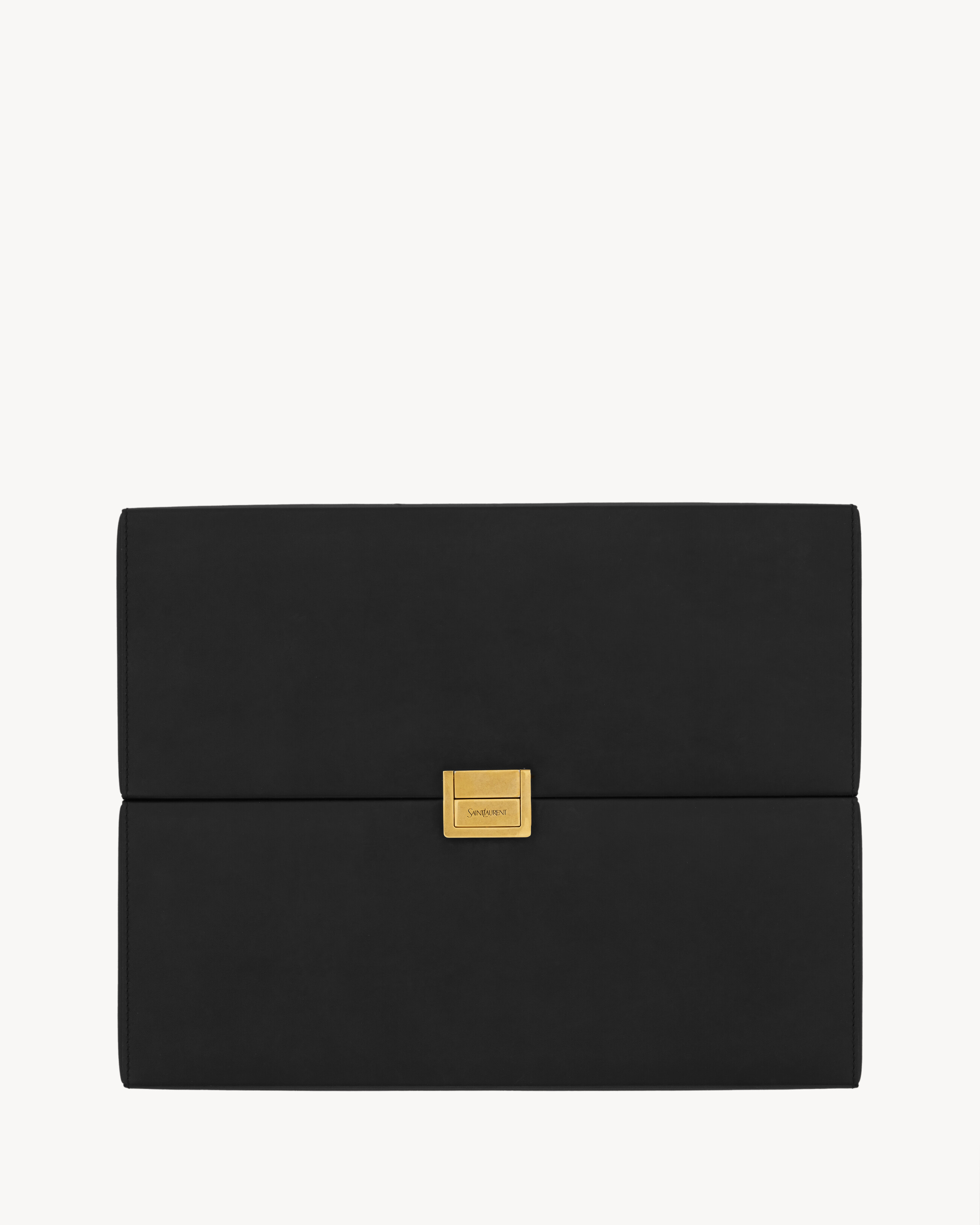 WATCHES BOX IN LEATHER in Black | Saint Laurent | YSL EN-US