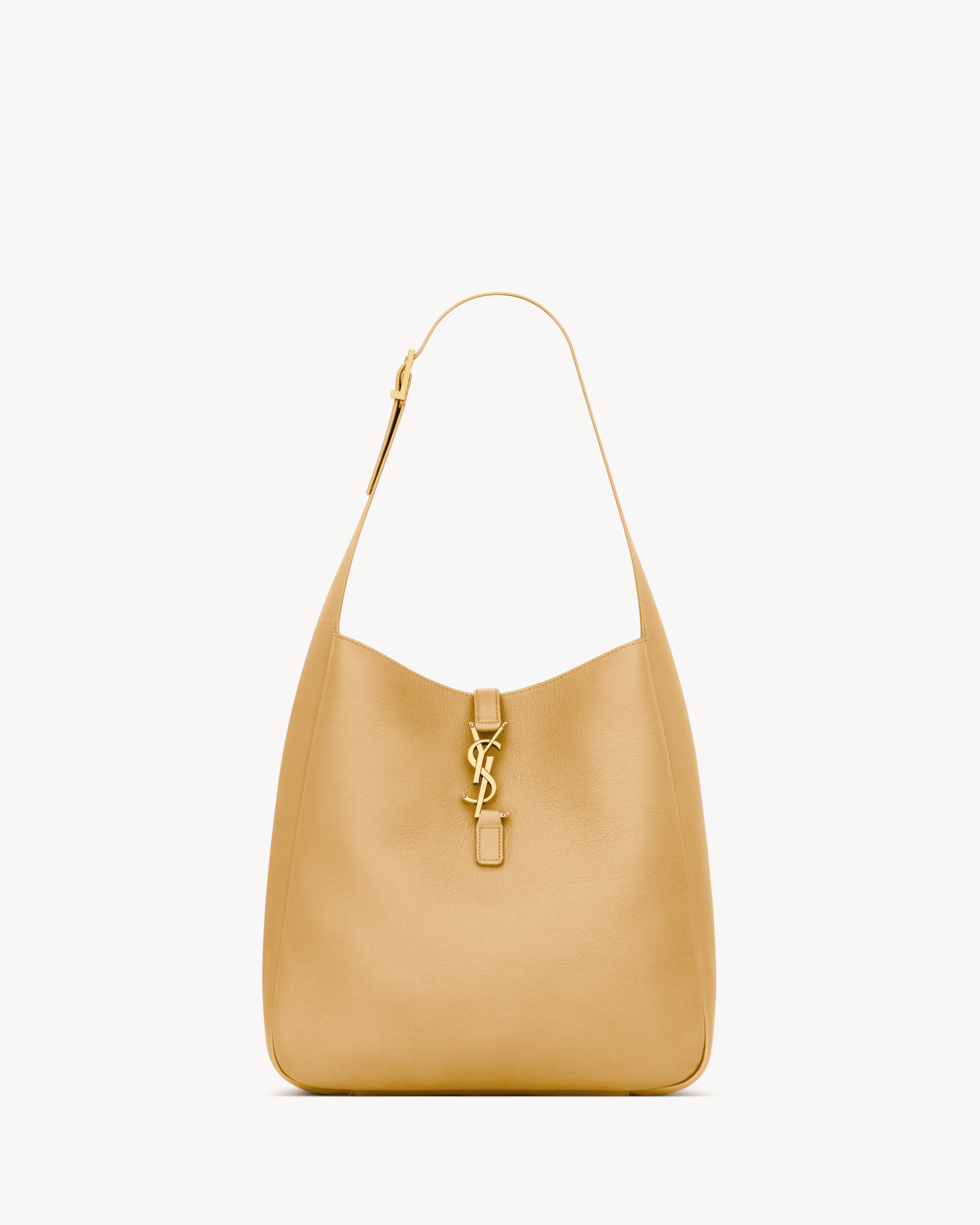 LE 5 À 7柔軟粒面皮革大型手袋