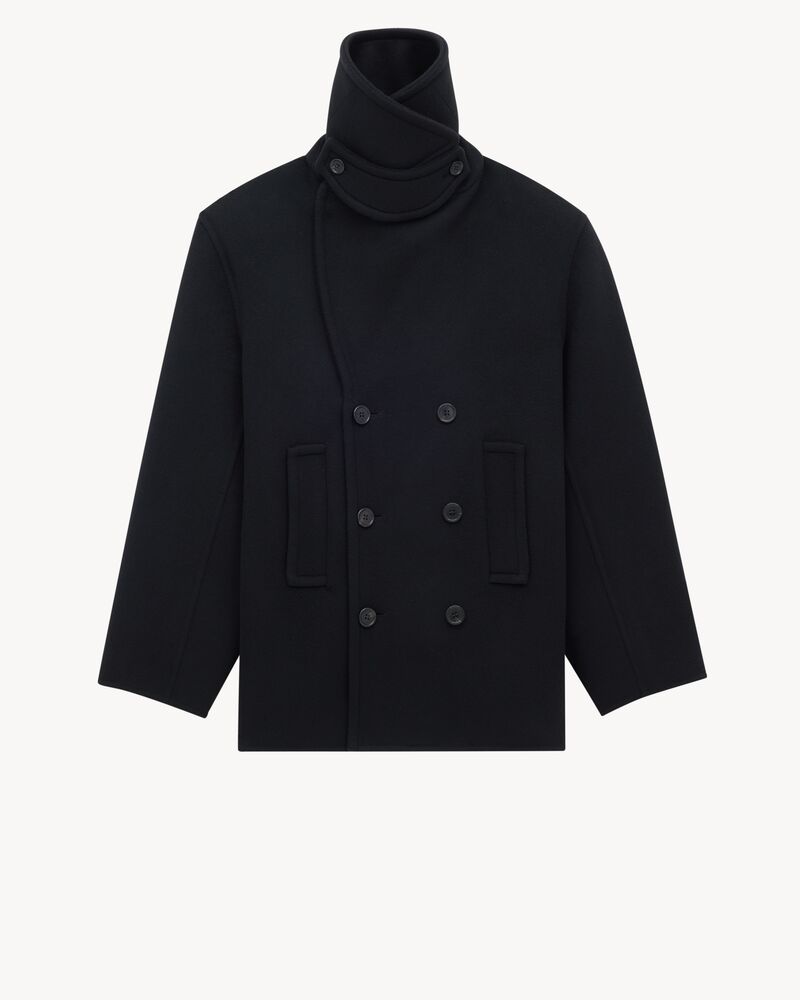 peacoat in wool