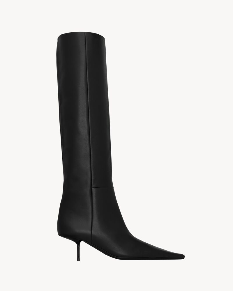 VICTOIRE boots in smooth leather
