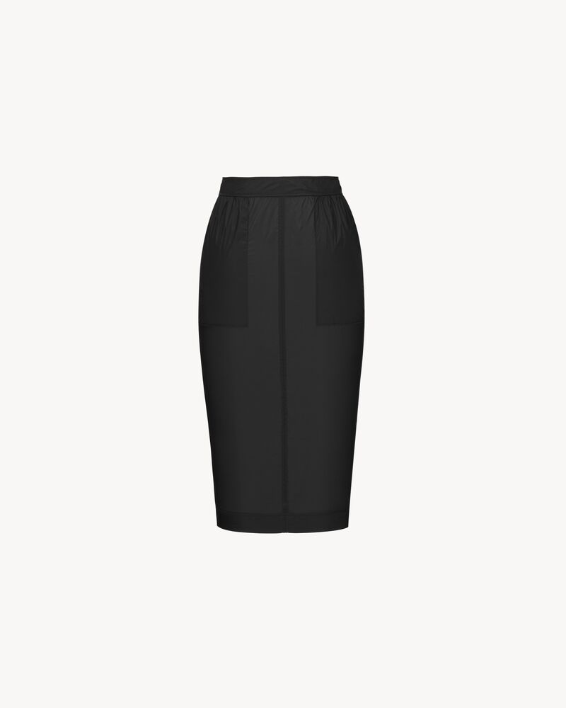 pencil skirt in nylon