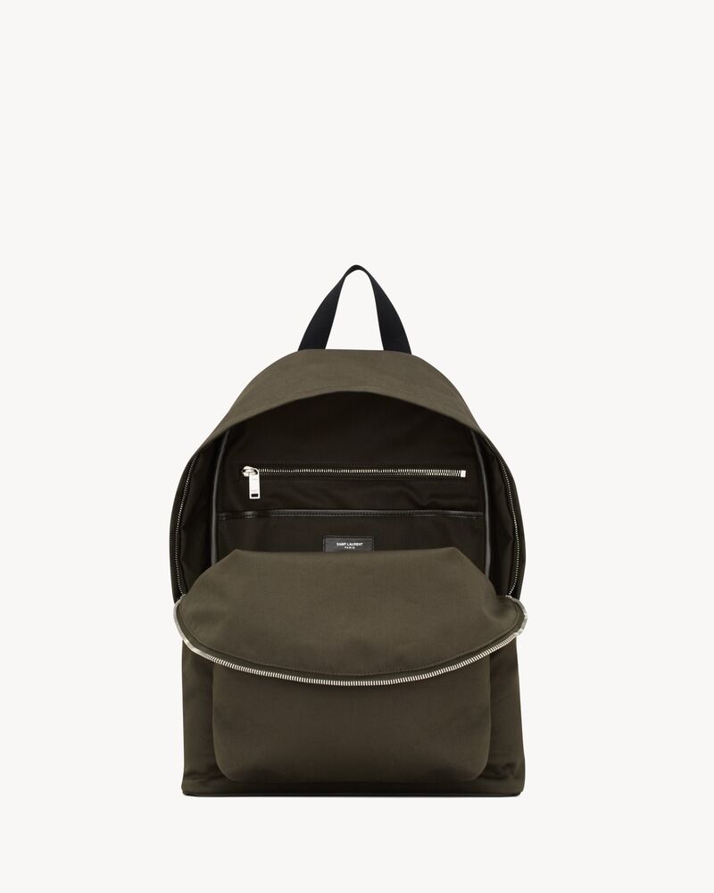 CITY backpack in cotton canvas