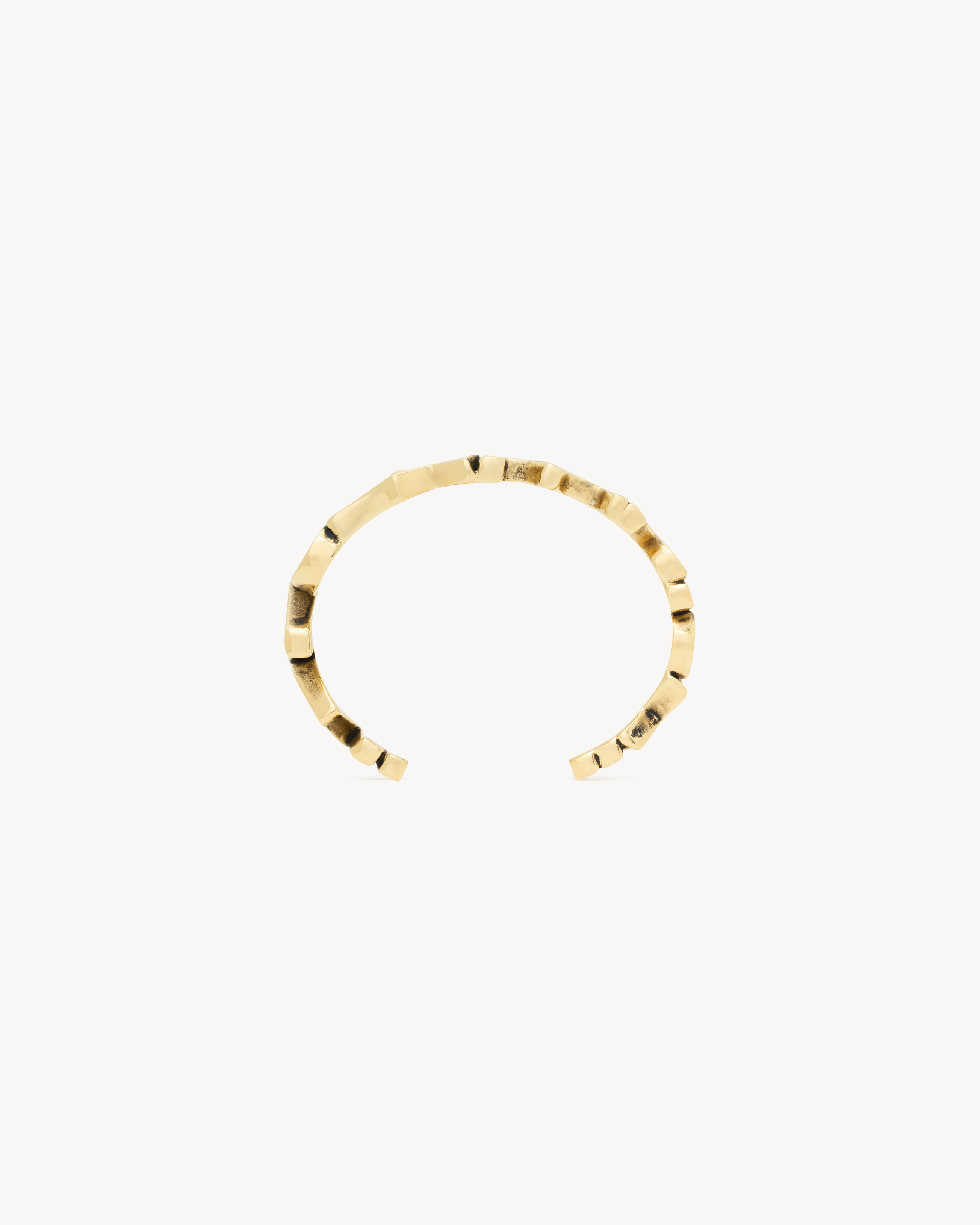 YSL PARIS cuff in metal