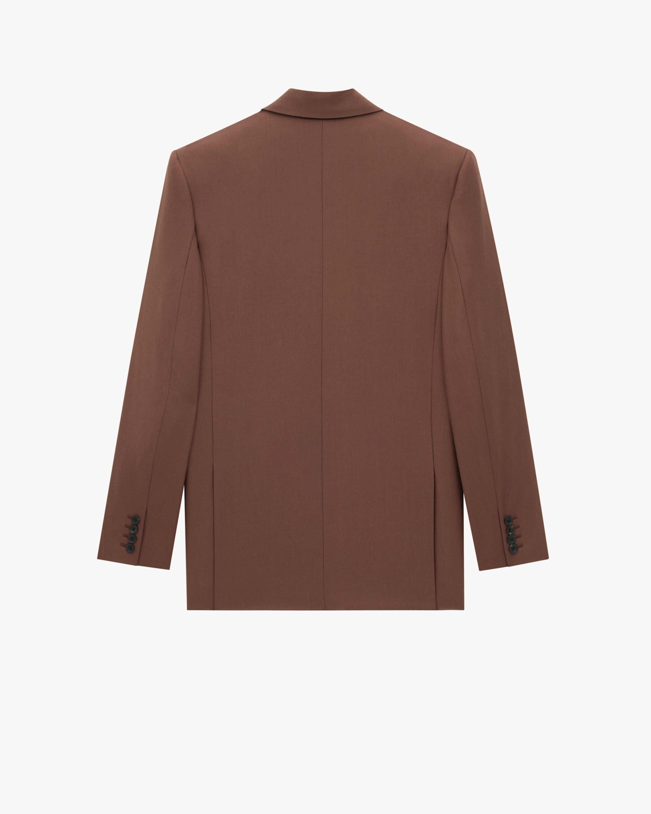 jacket in wool gabardine