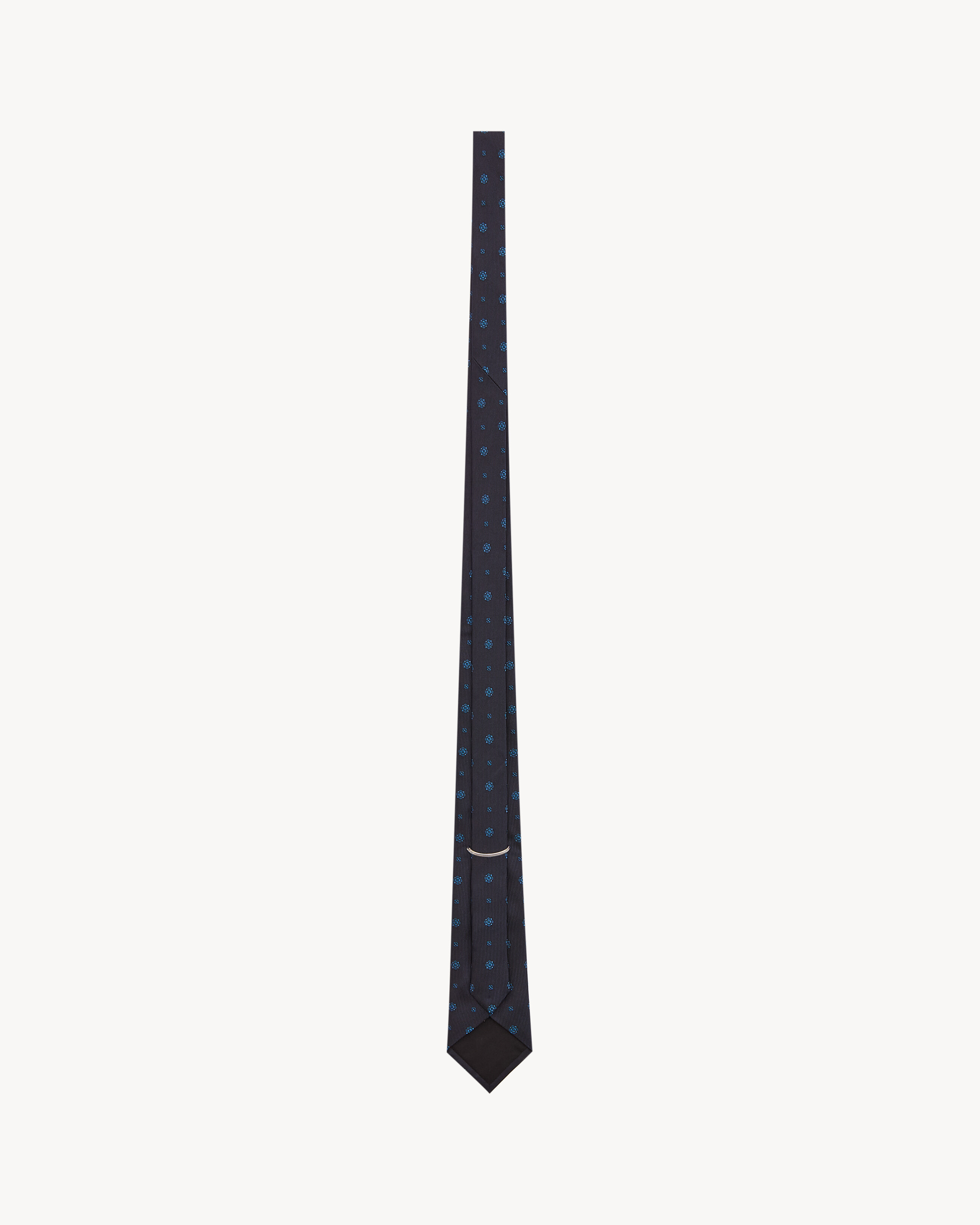 tie in silk jacquard