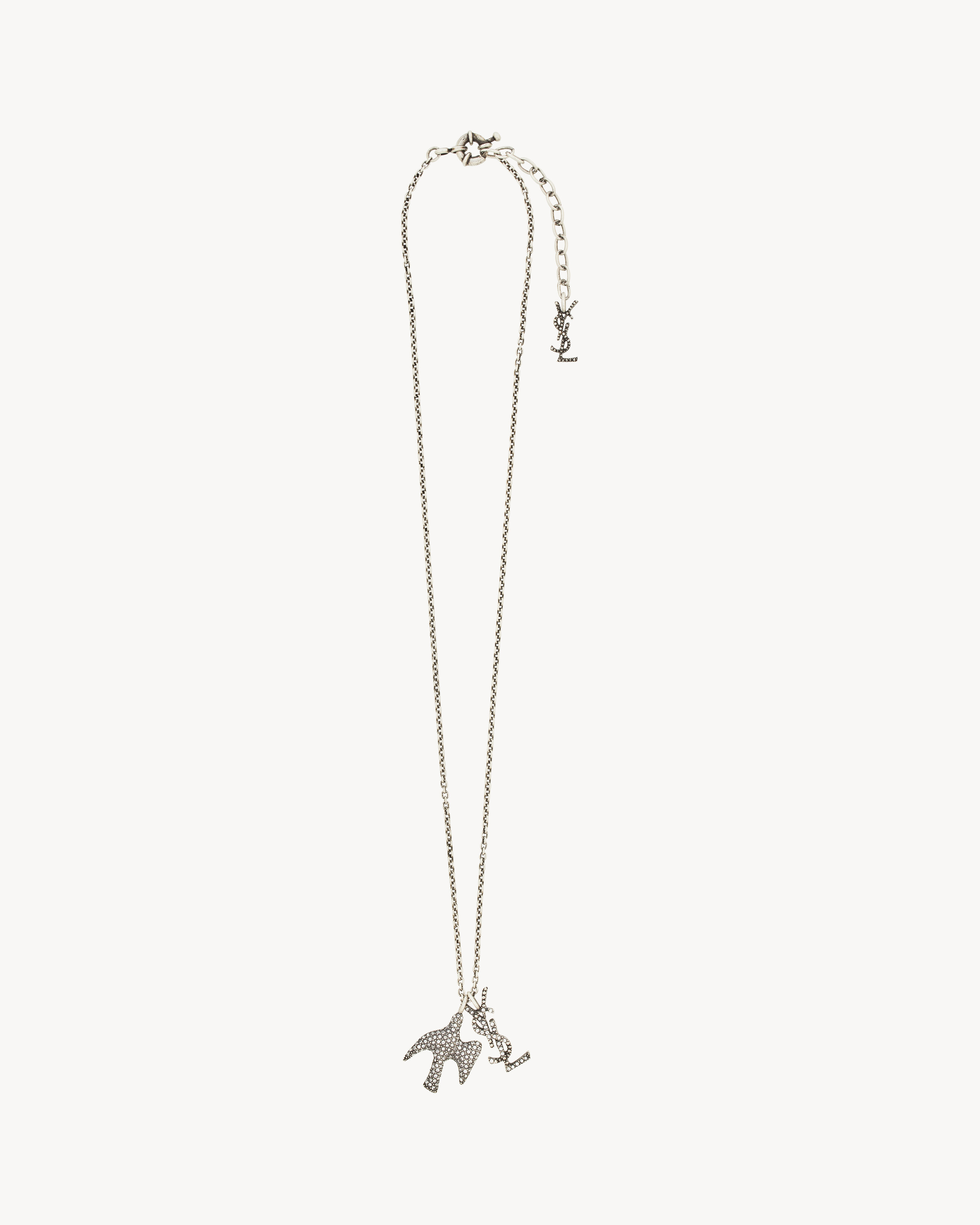 Collar de paloma y Cassandre de circonita