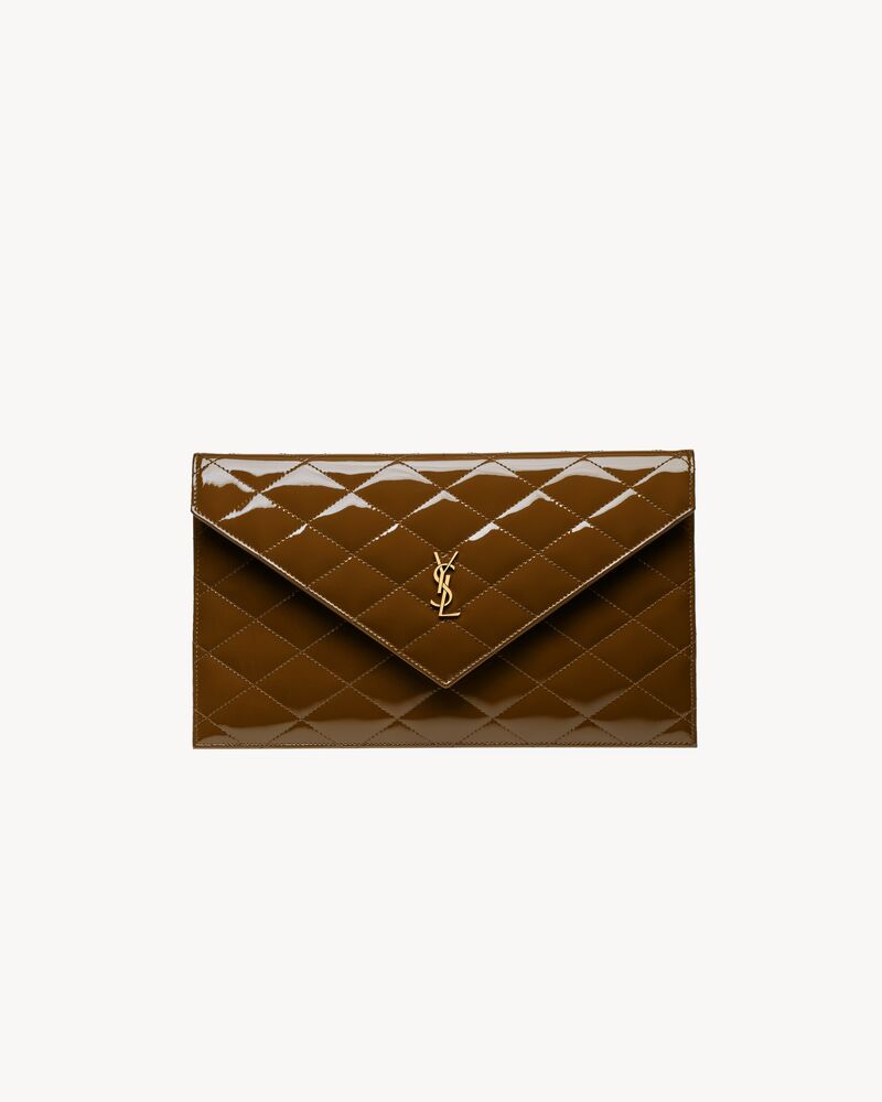 PARIS pouch in patent leather