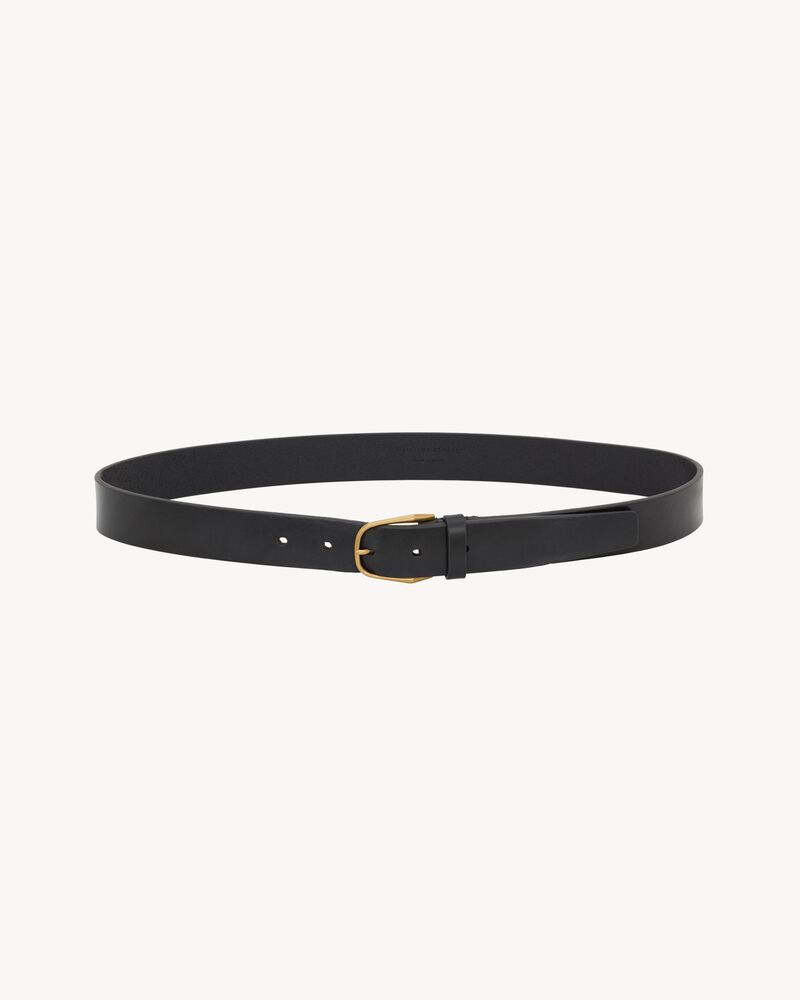 Ceinture minimale en cuir