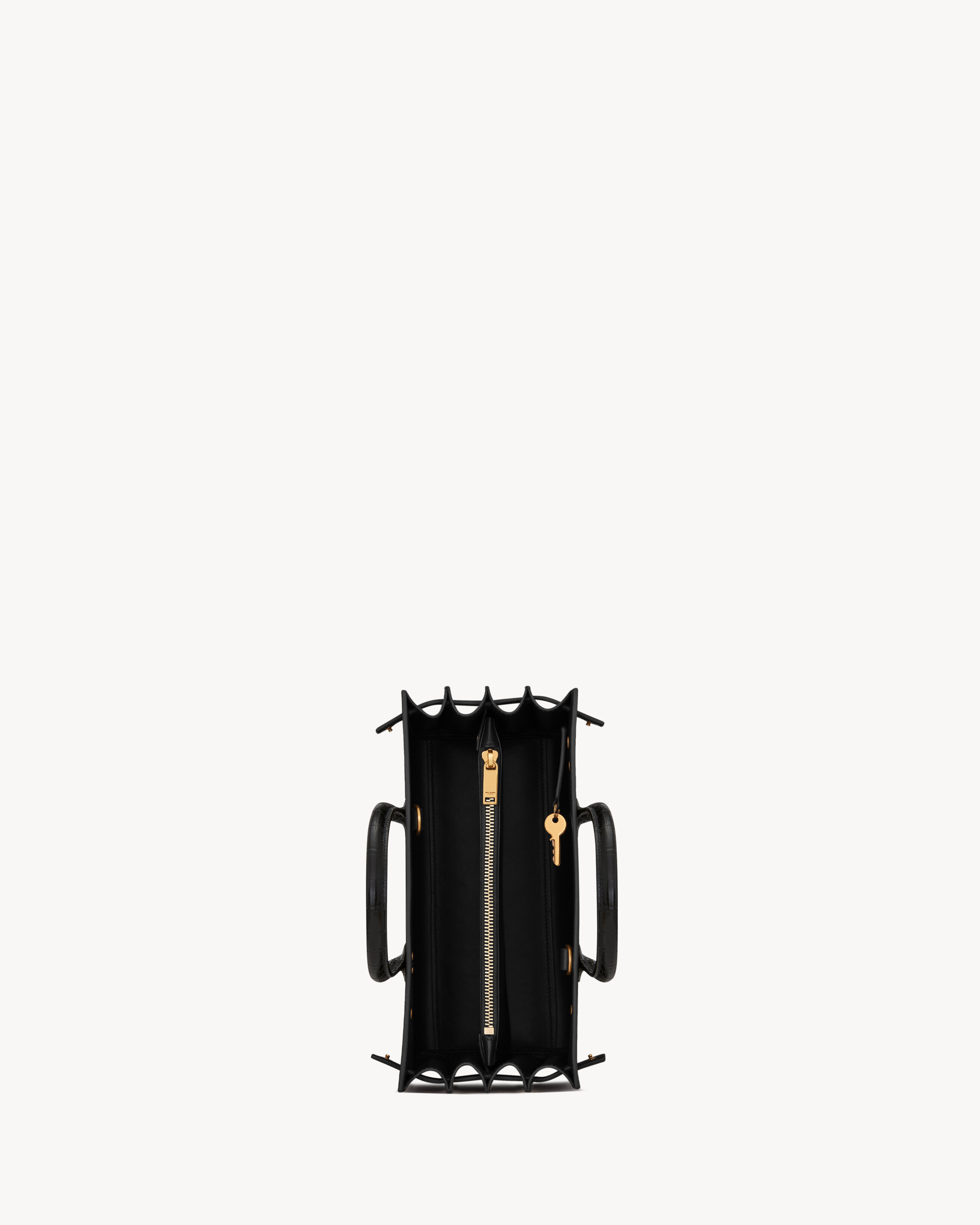 SAC DE JOUR IN CROCODILE-EMBOSSED LEATHER – BABY