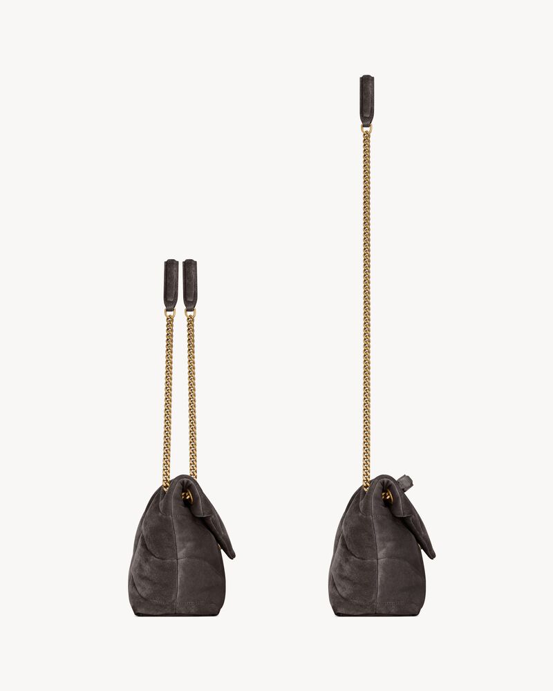 PUFFER small in suede