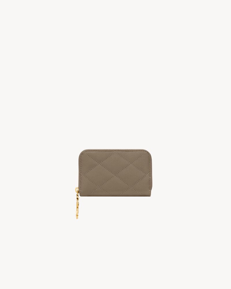 CASSANDRE BIJOU change purse in GRAIN DE POUDRE leather