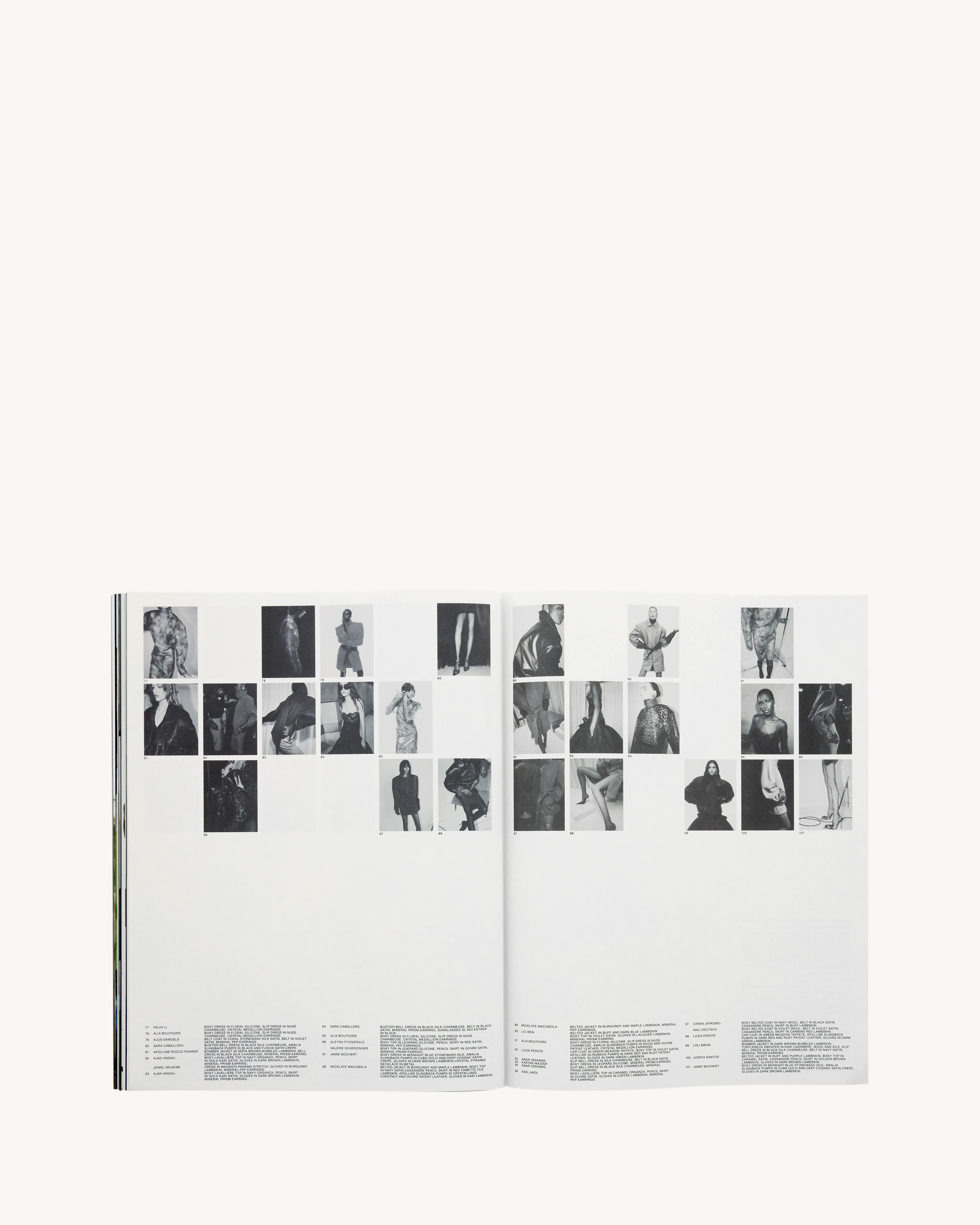 SL EDITIONS – WOMEN WINTER 2025 FITTINGS BY ANTHONY VACCARELLO