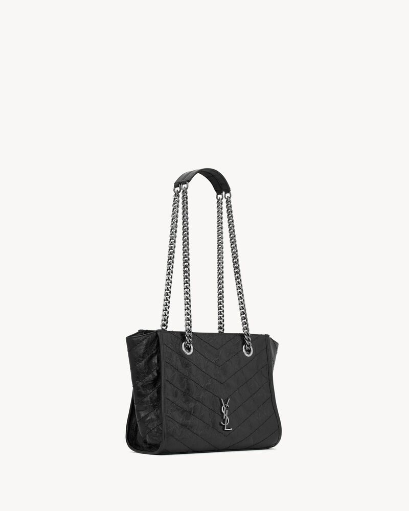 NIKI small shopping in vintage leather