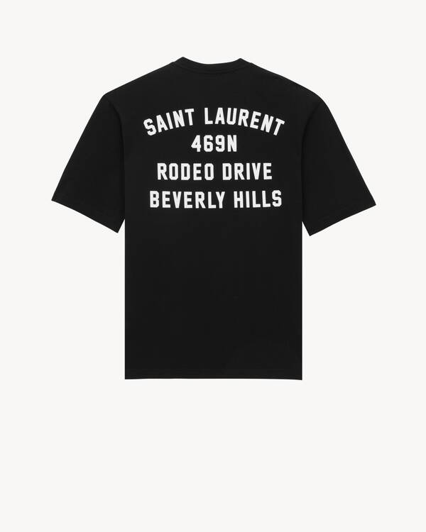Saint Laurent Paris サンダーボルト プリント Tシャツ s-l400.jpg