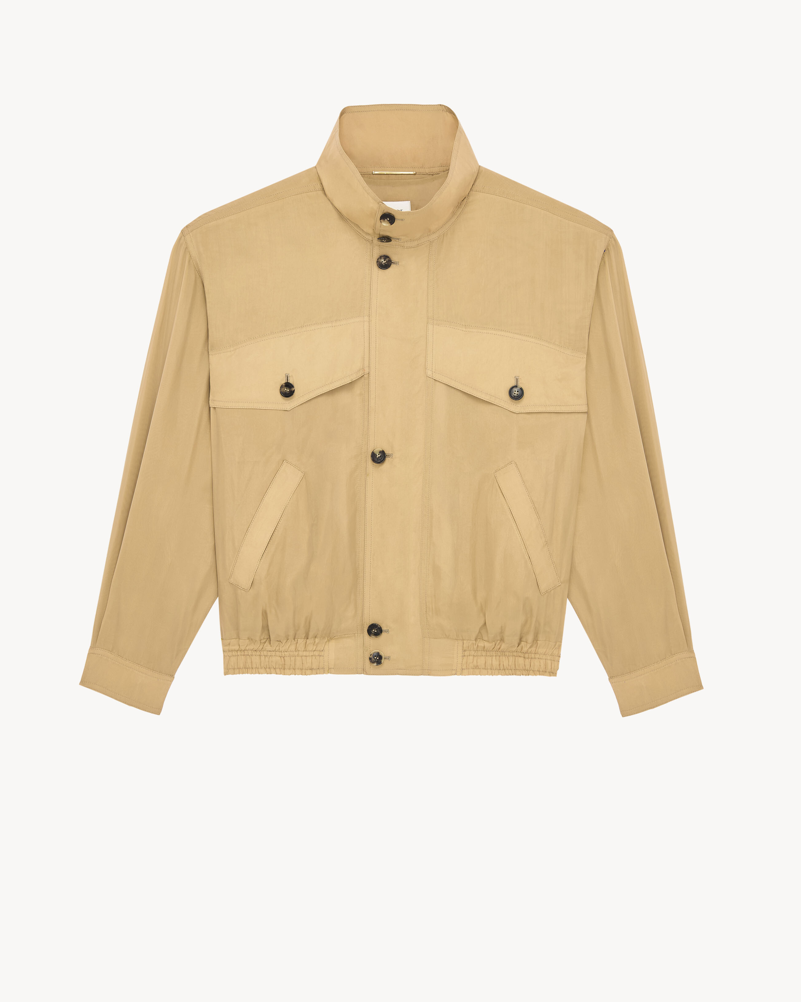 jacket in cupro