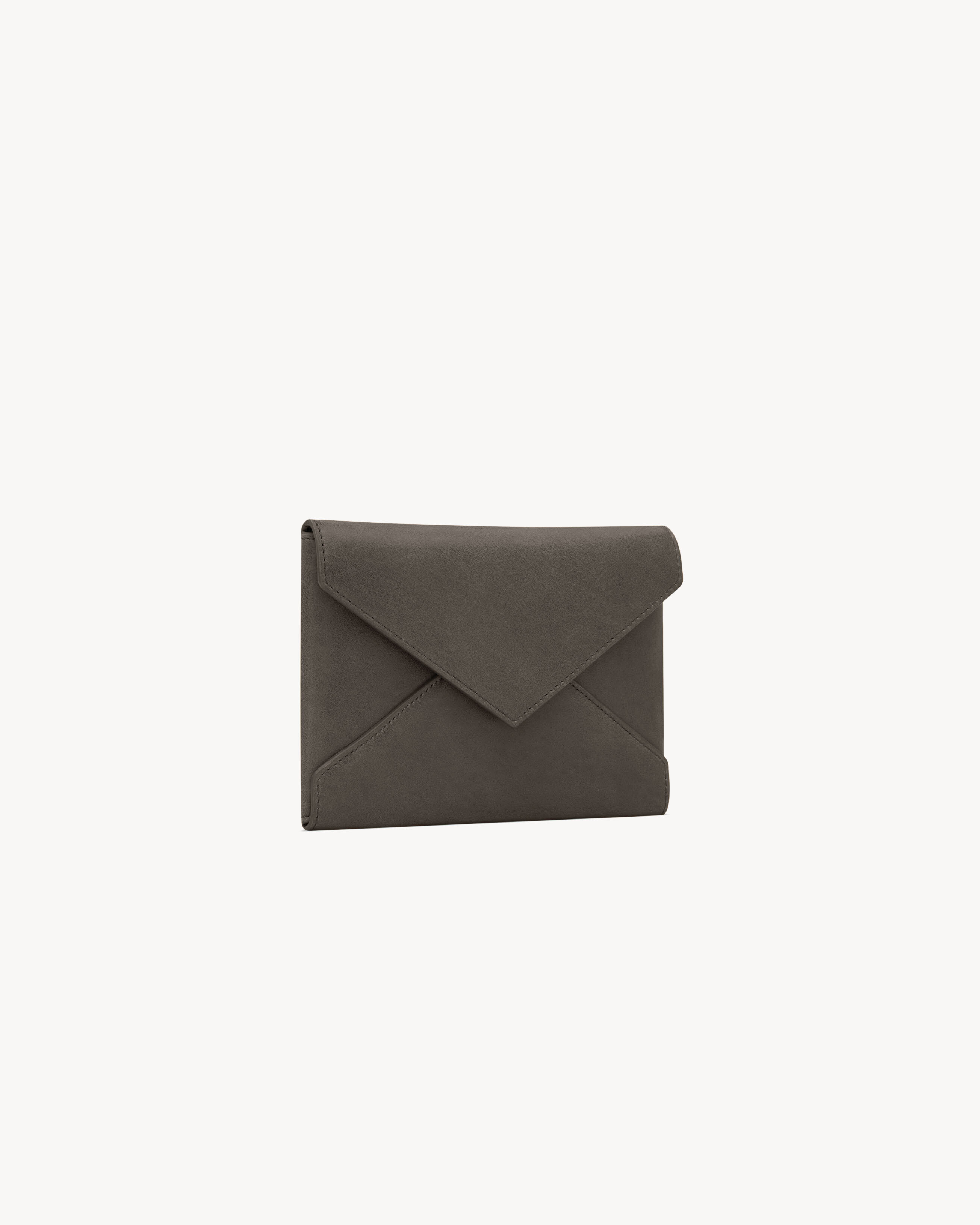 LETTER passport case in leather