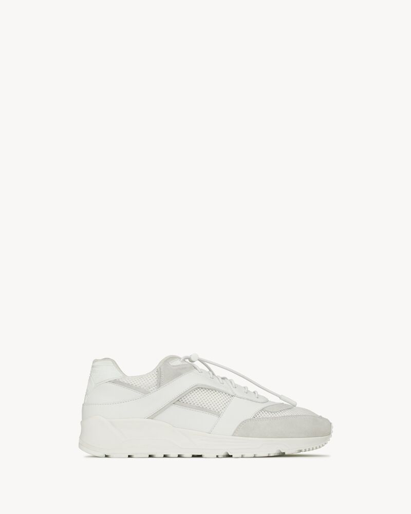 BUMP sneakers in smooth leather and suede