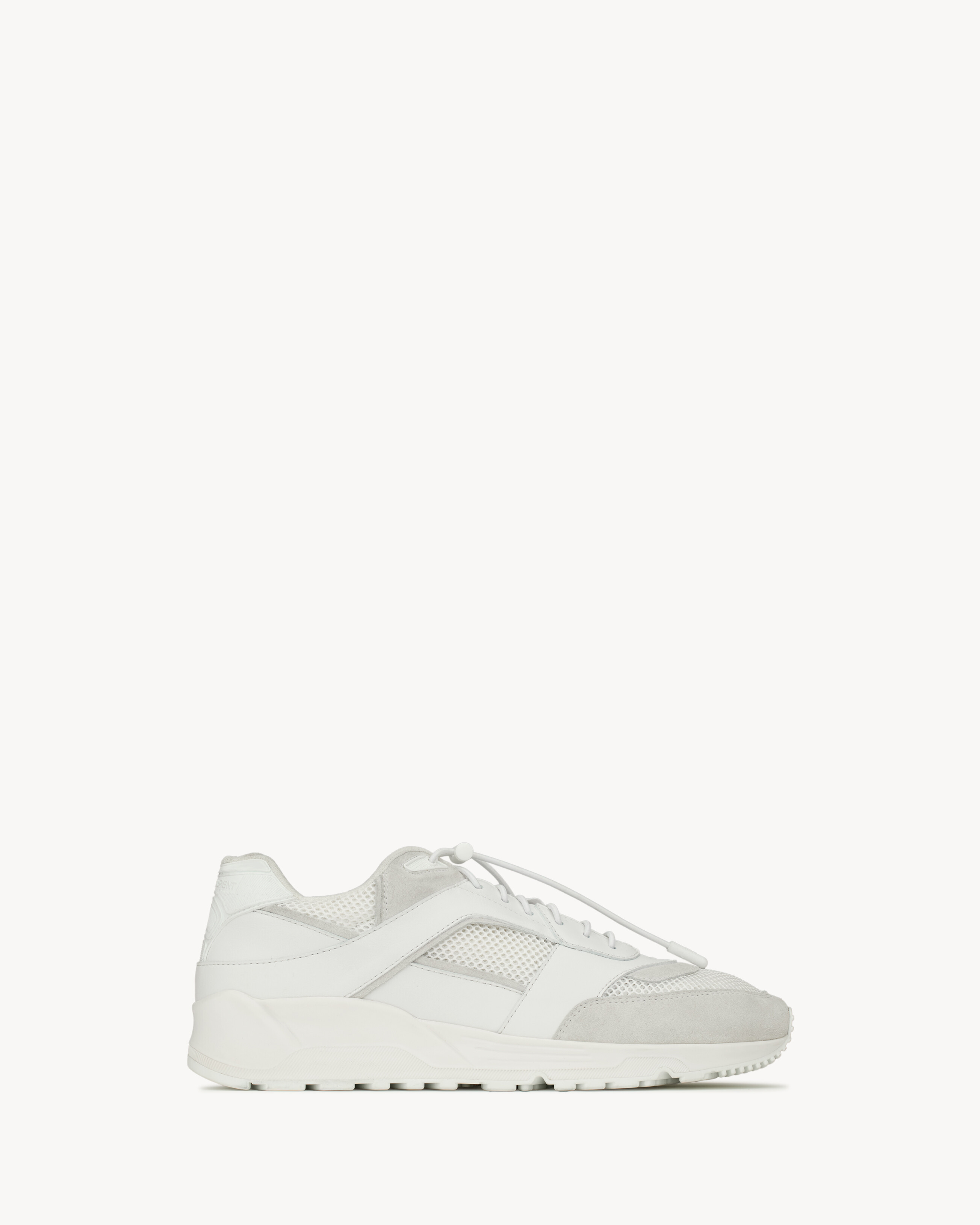 BUMP sneakers in smooth leather and suede