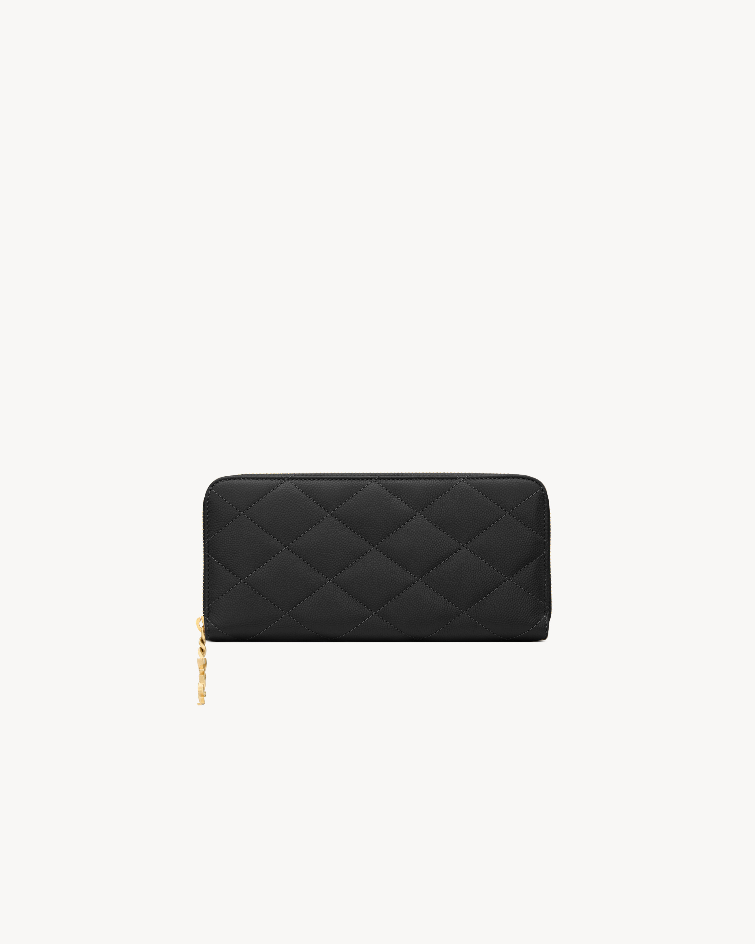 CASSANDRE BIJOU zip wallet in GRAIN DE POUDRE leather