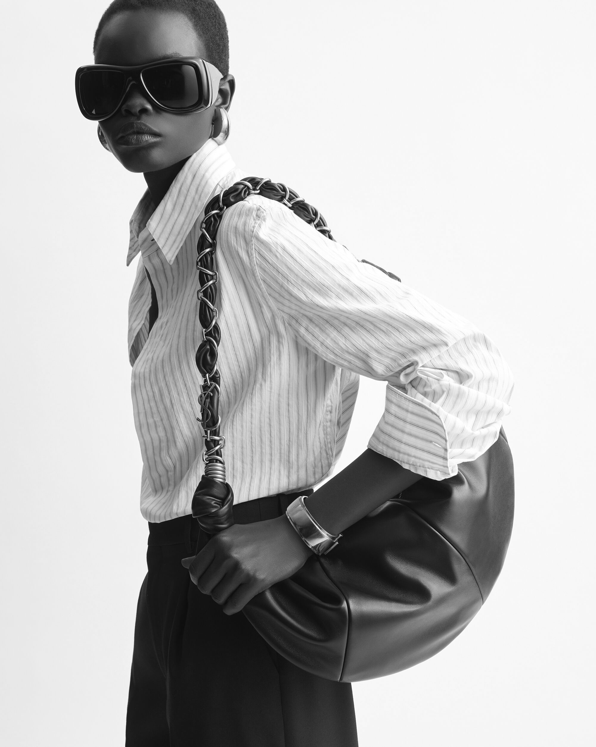 AMALIA hobo in lambskin