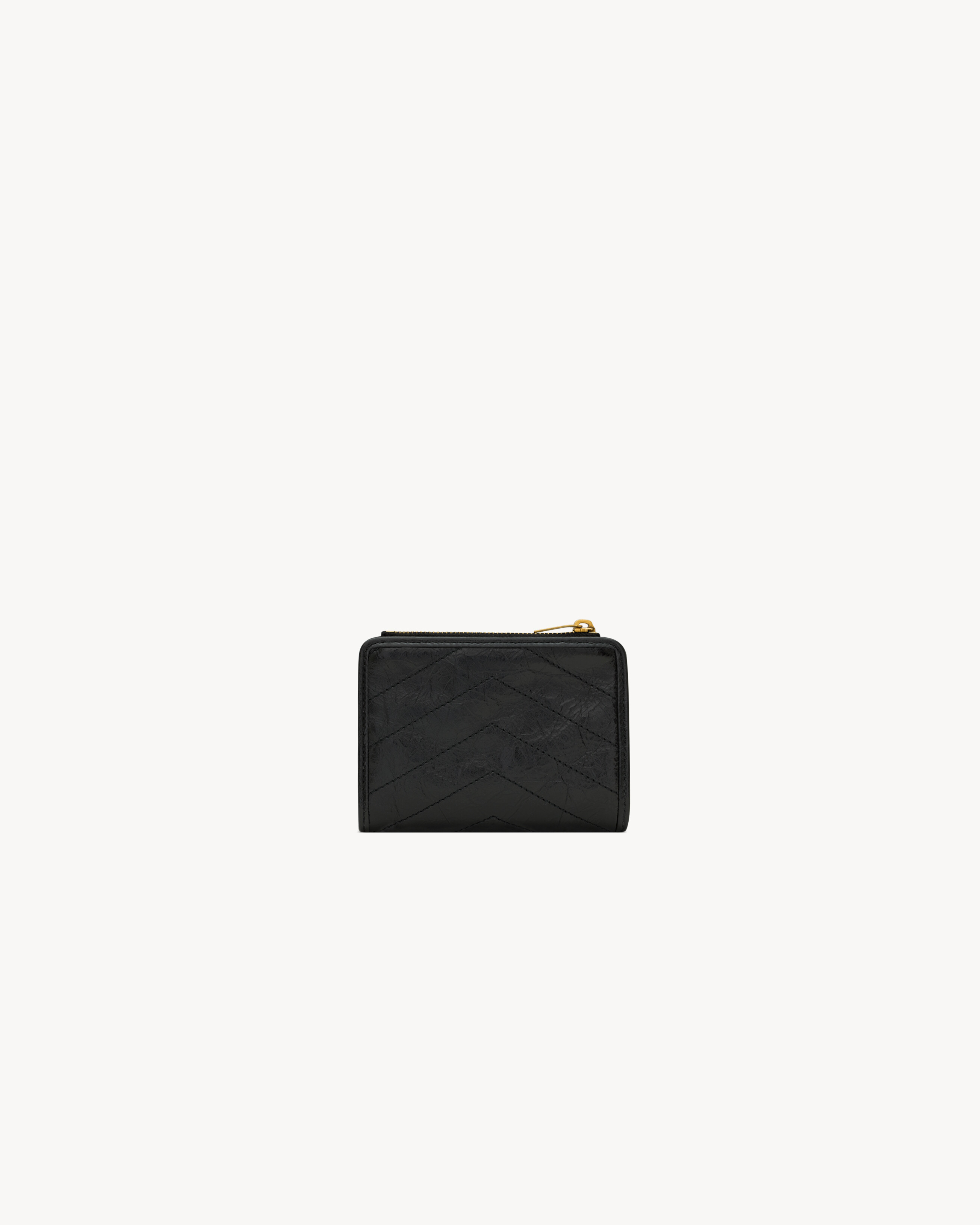 NIKI bi-fold wallet in vintage leather