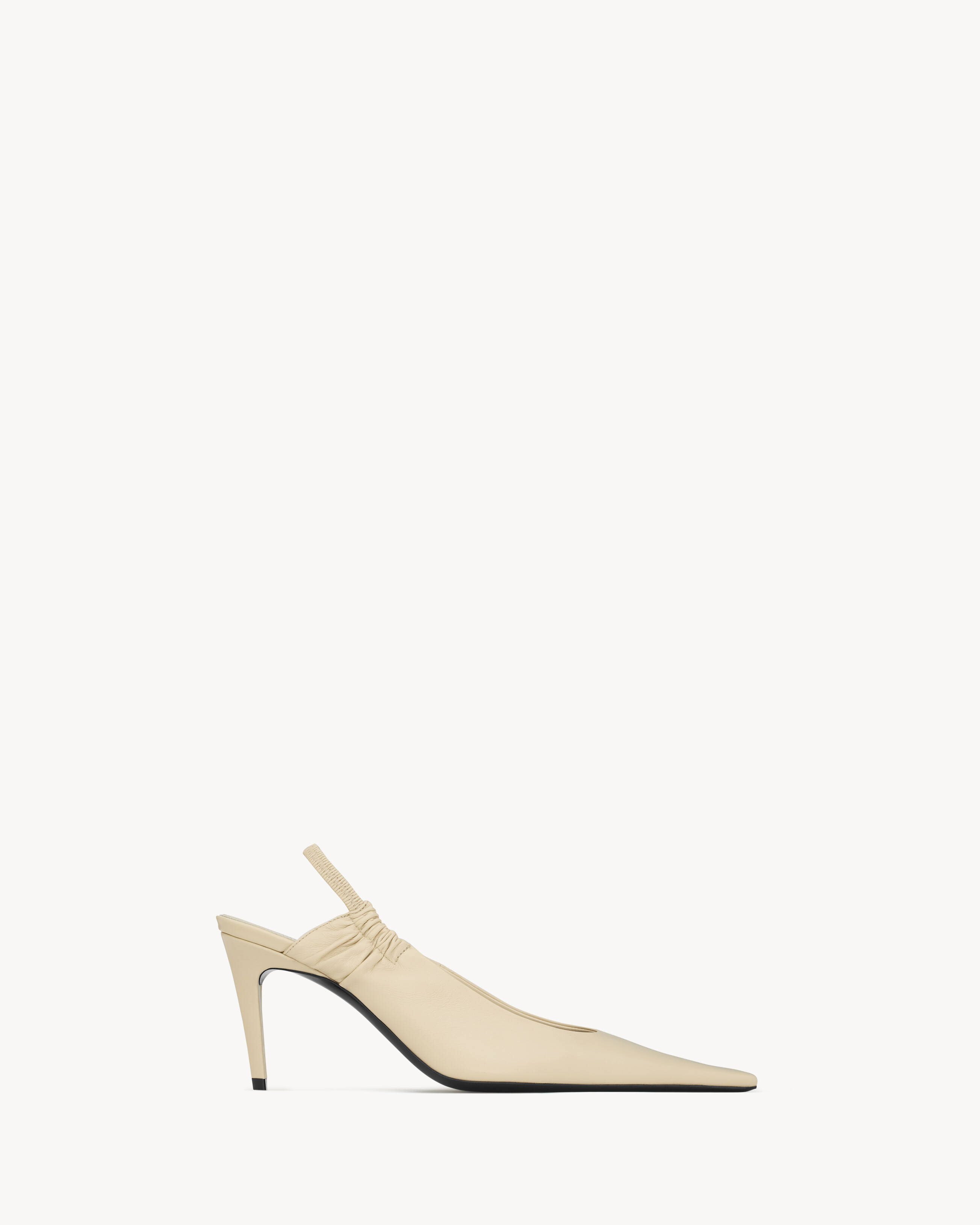 ANNE-MARIE slingback pumps in smooth leather