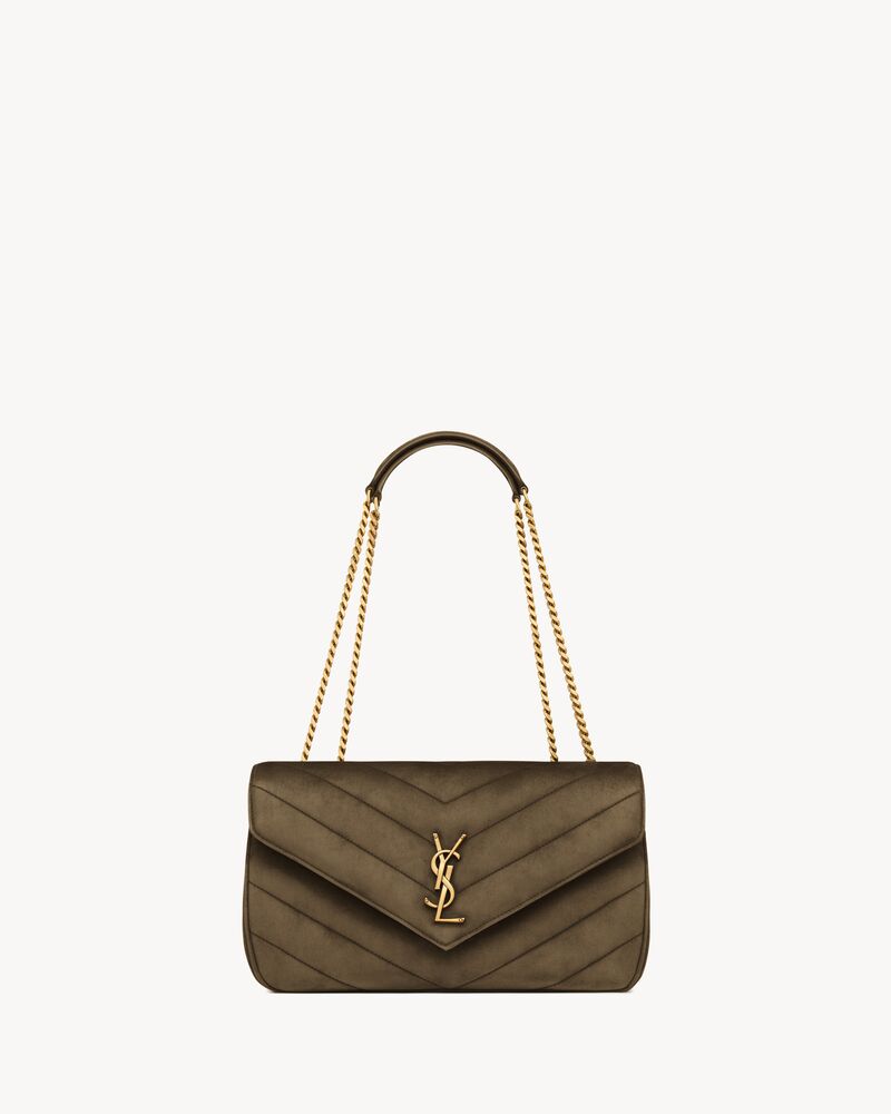 LOULOU medium in MATELASSÉ suede