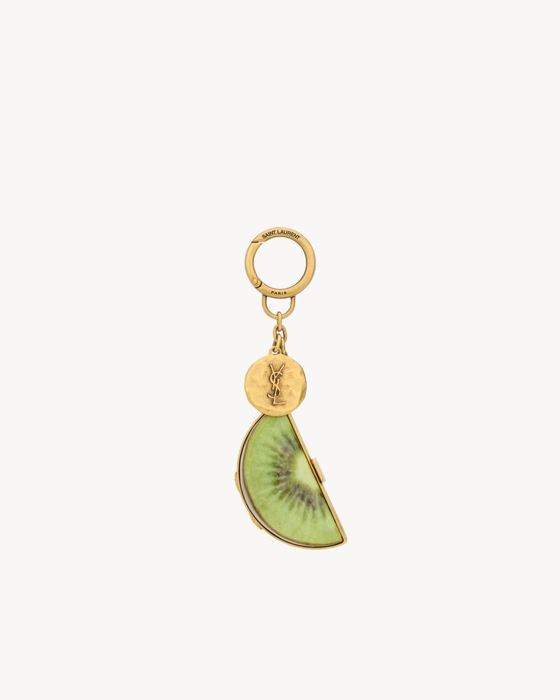 kiwi keyring in resin