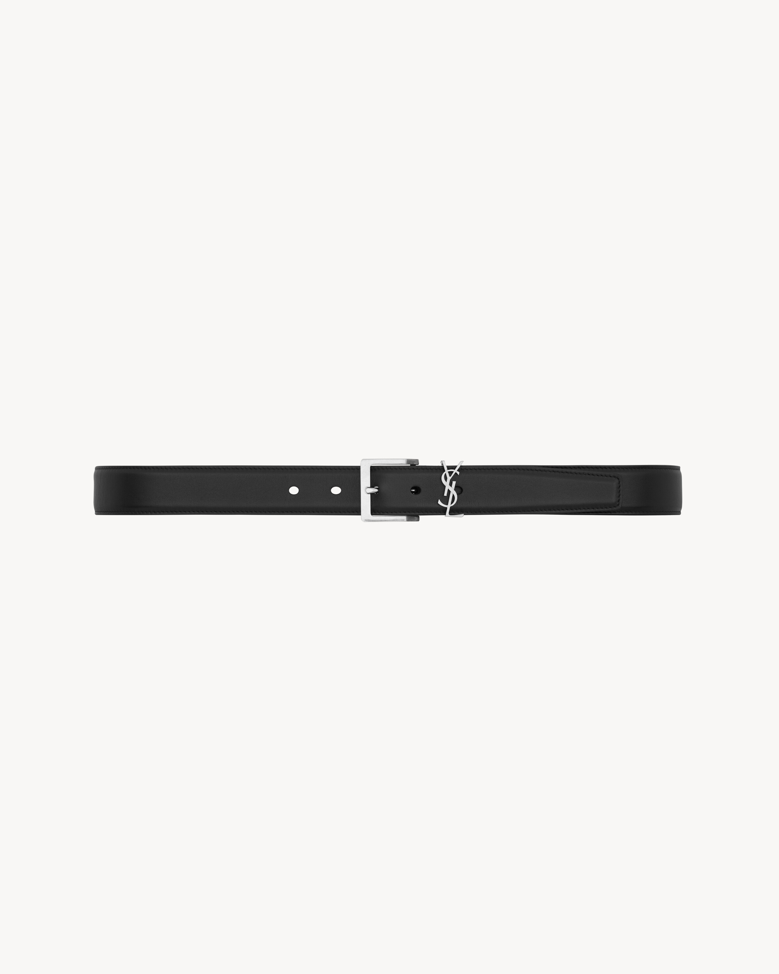 CASSANDRE VADIM belt in smooth leather