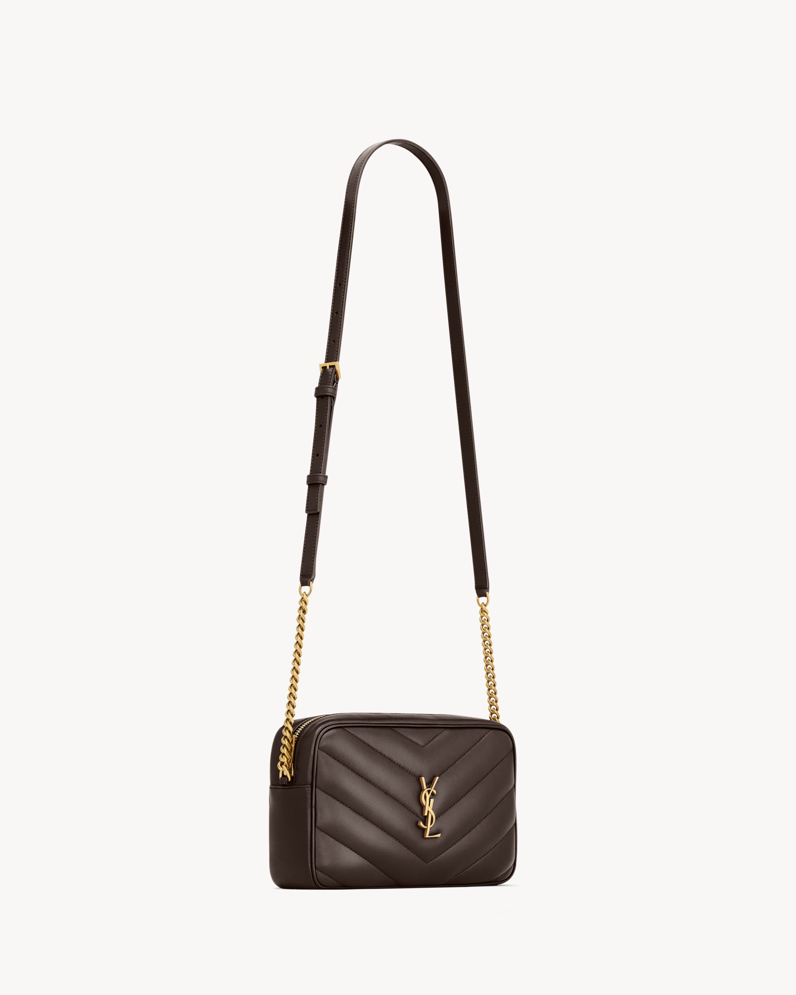 LOULOU camera bag in MATELASSÉ lambskin