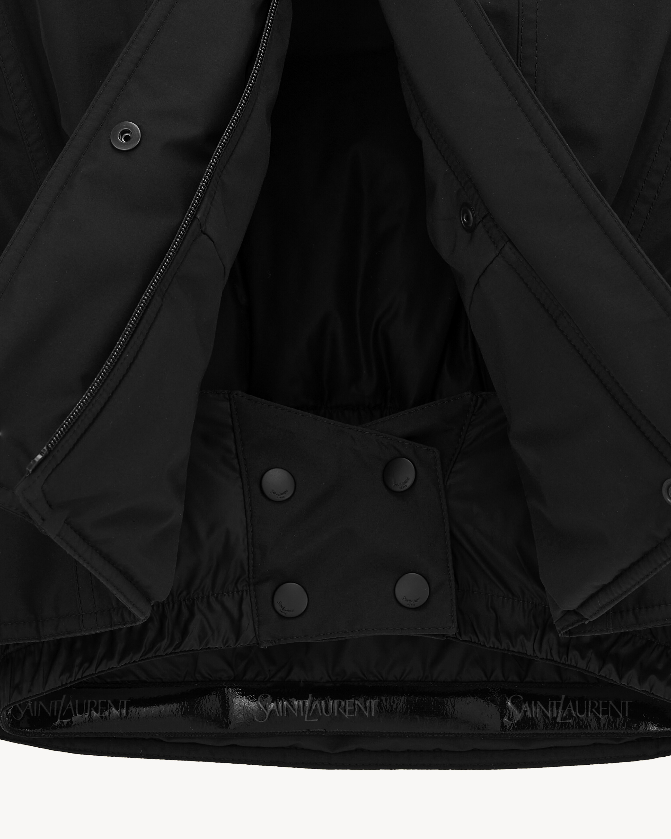 JACKET IN WATER-REPELLENT CANVAS