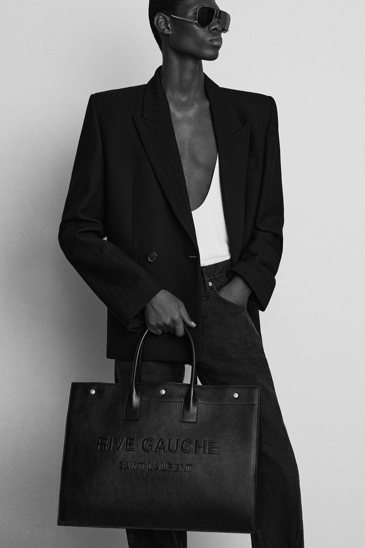 MEN BAG TOTES > double 2 RIVE GAUCHE CABAS 
