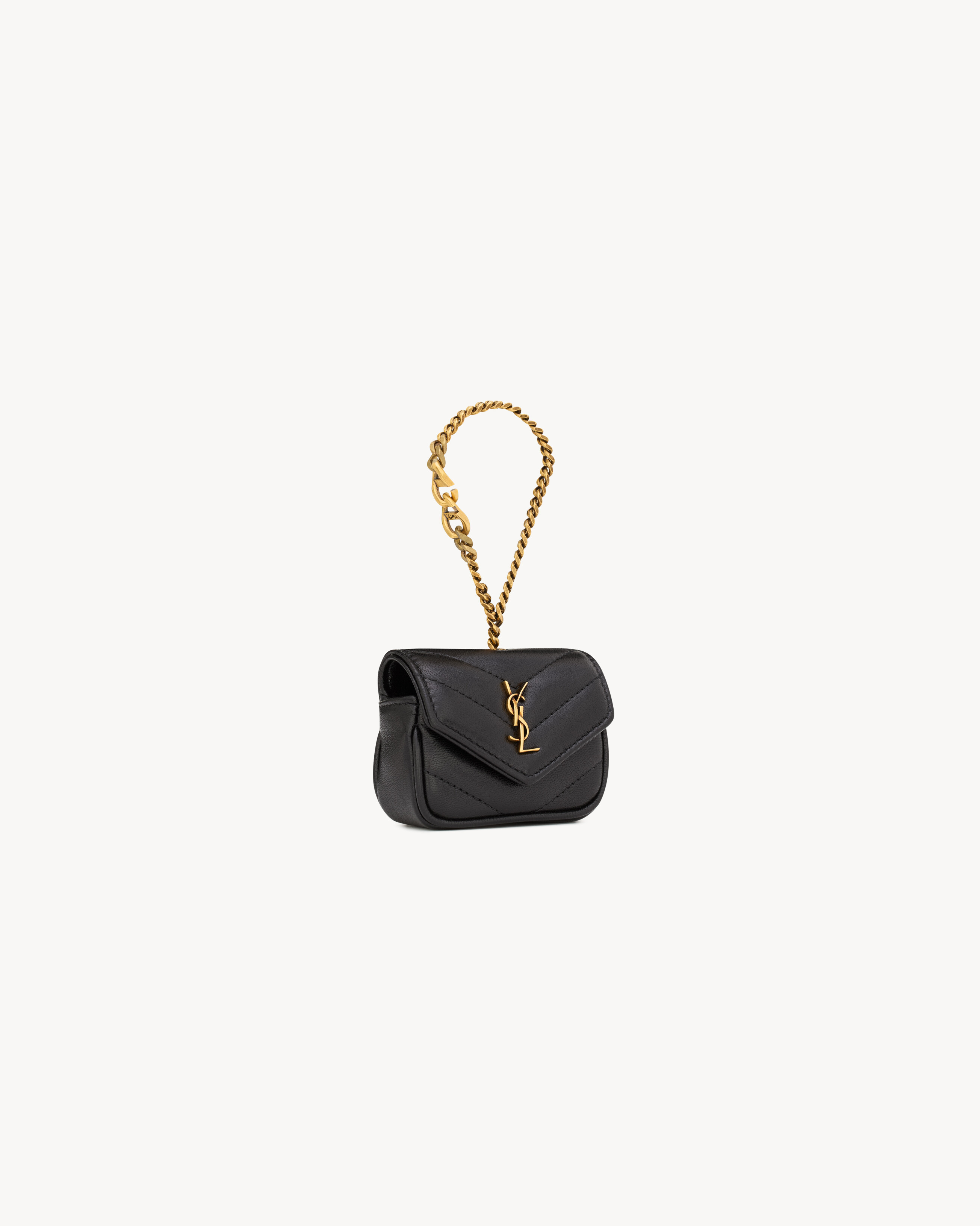 LOULOU charm in lambskin