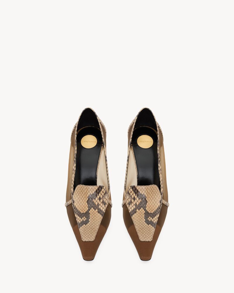 COBRA pumps in mesh and python