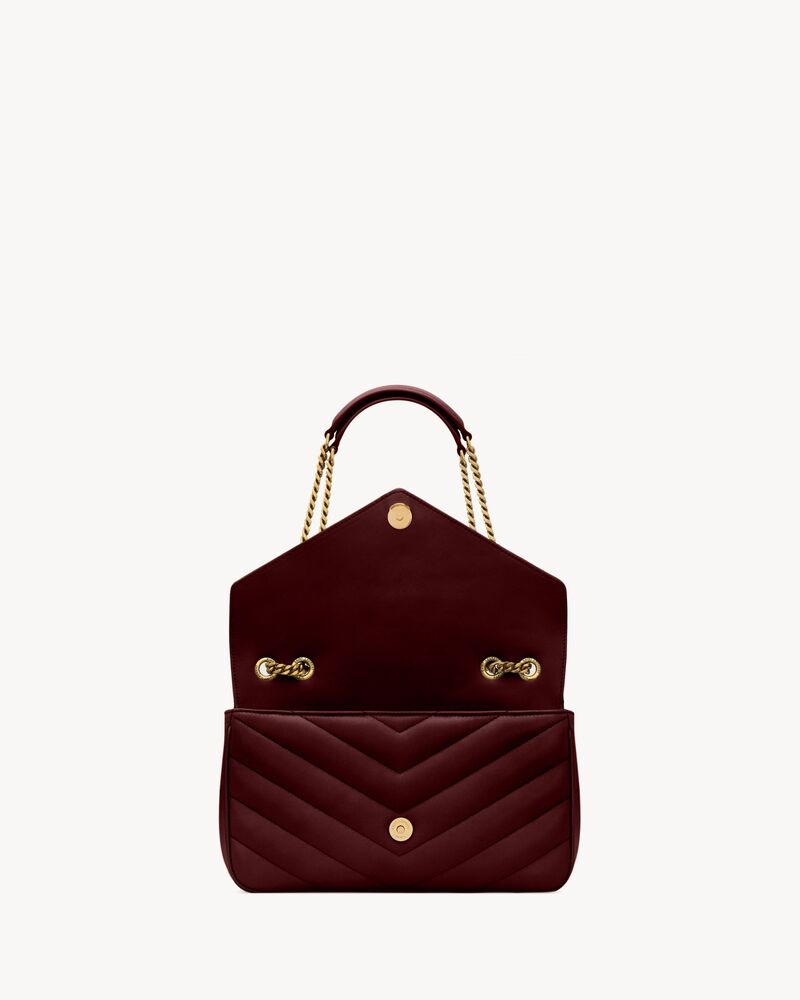 LOULOU medium in MATELASSÉ lambskin